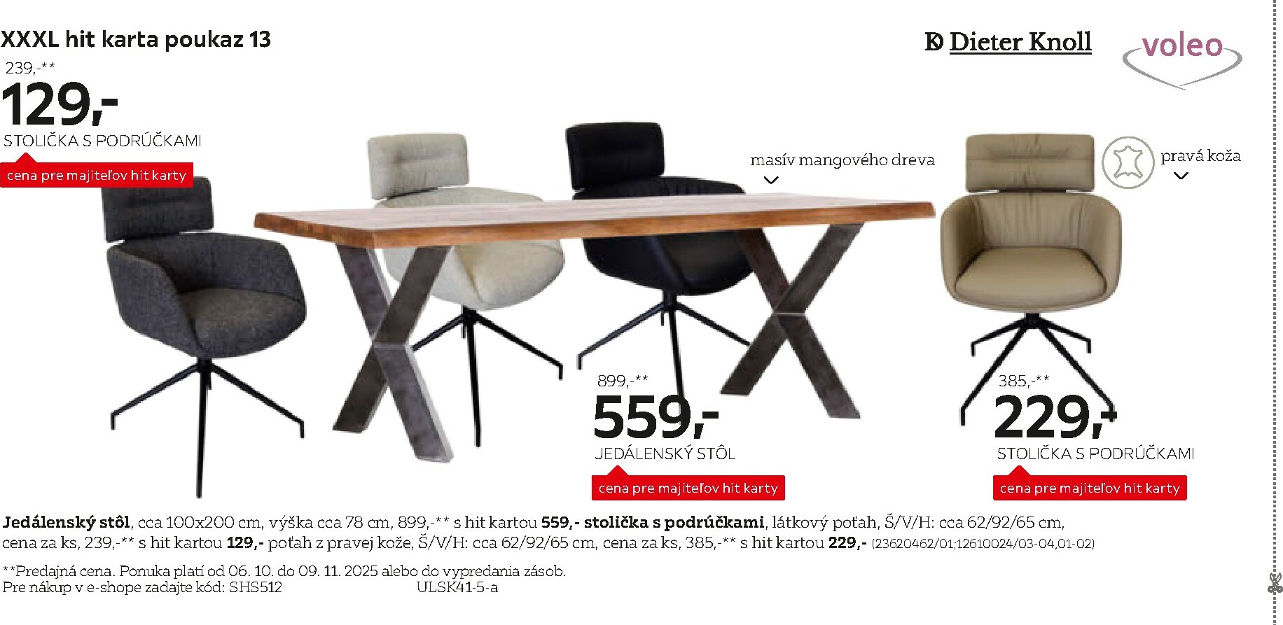 xxxlutz - Leták XXXLutz - Výhodné poukazy pre majiteľov HIT karty platný od 06.10. do 09.11. - page: 10