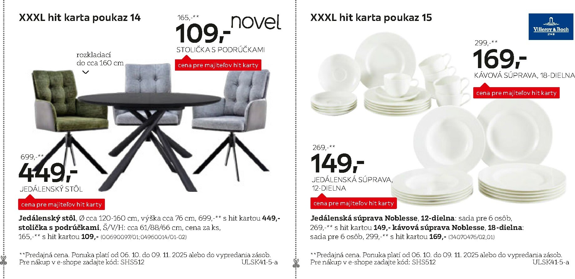 xxxlutz - Leták XXXLutz - Výhodné poukazy pre majiteľov HIT karty platný od 06.10. do 09.11. - page: 11