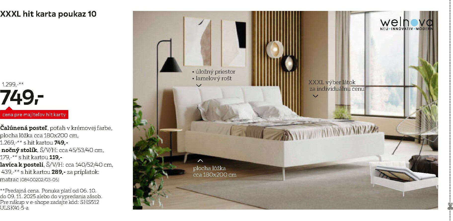 xxxlutz - Leták XXXLutz - Výhodné poukazy pre majiteľov HIT karty platný od 06.10. do 09.11. - page: 8