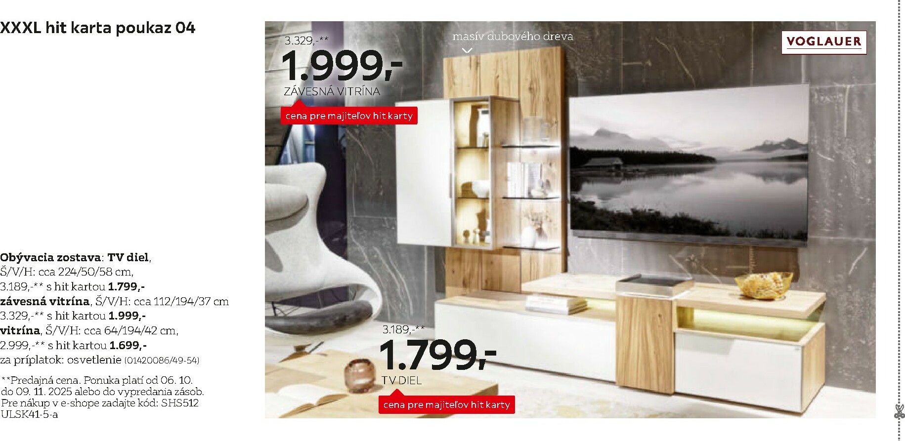 xxxlutz - Leták XXXLutz - Výhodné poukazy pre majiteľov HIT karty platný od 06.10. do 09.11. - page: 4