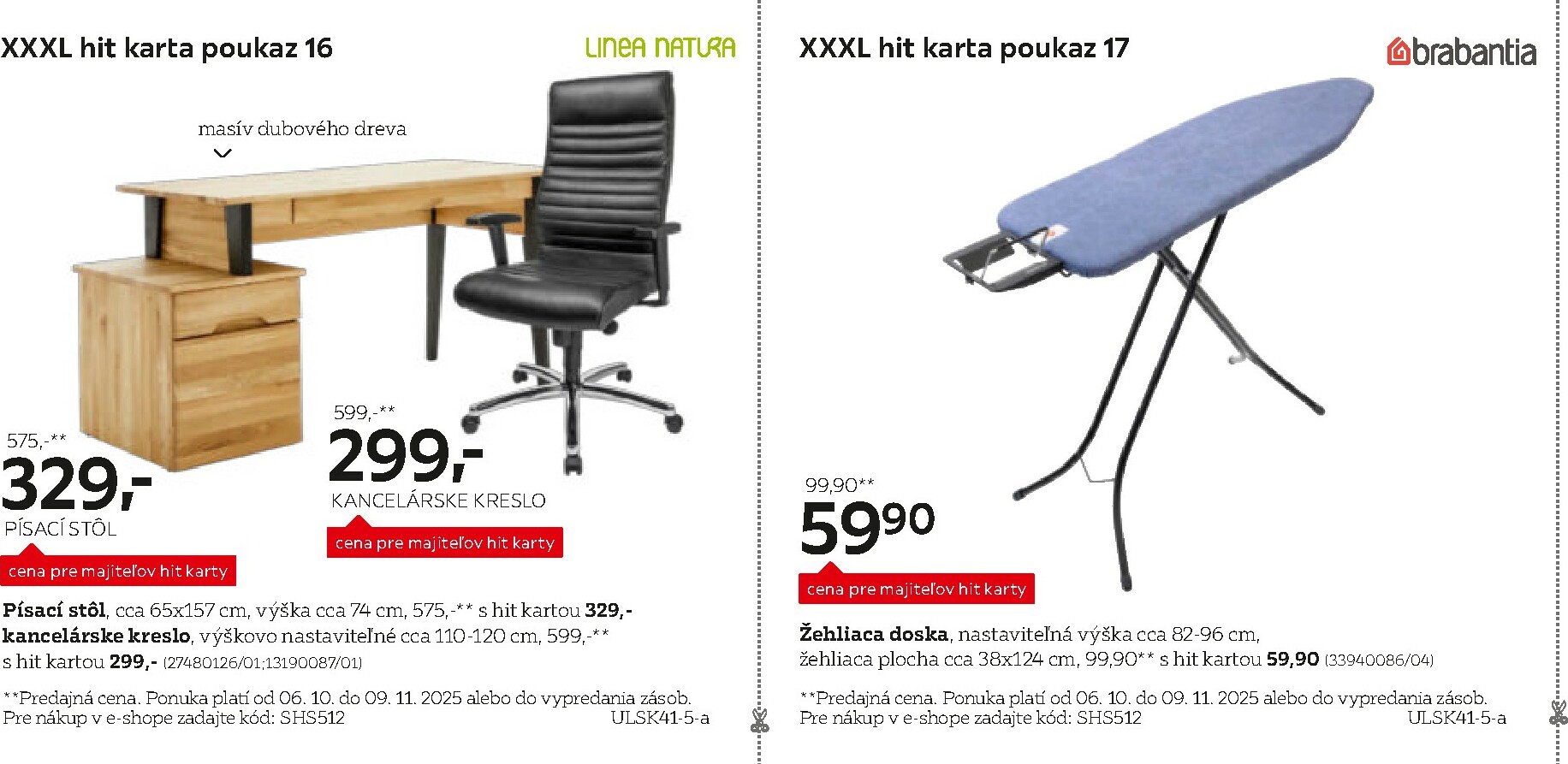 xxxlutz - Leták XXXLutz - Výhodné poukazy pre majiteľov HIT karty platný od 06.10. do 09.11. - page: 12