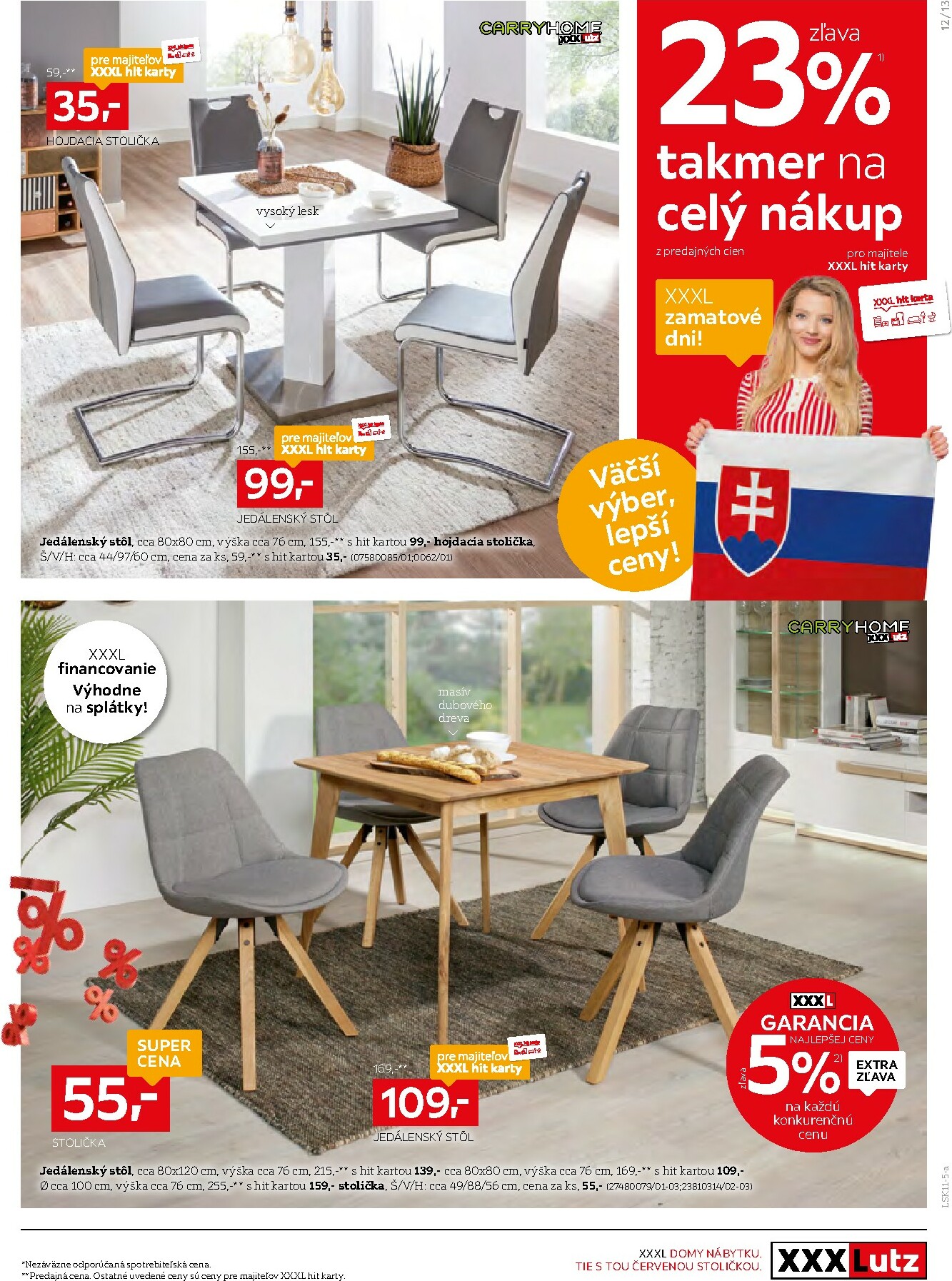 xxxlutz - Leták XXXLutz - Zľava 23 % na takmer celý nakup platný od 03.11. do 16.11. - page: 13