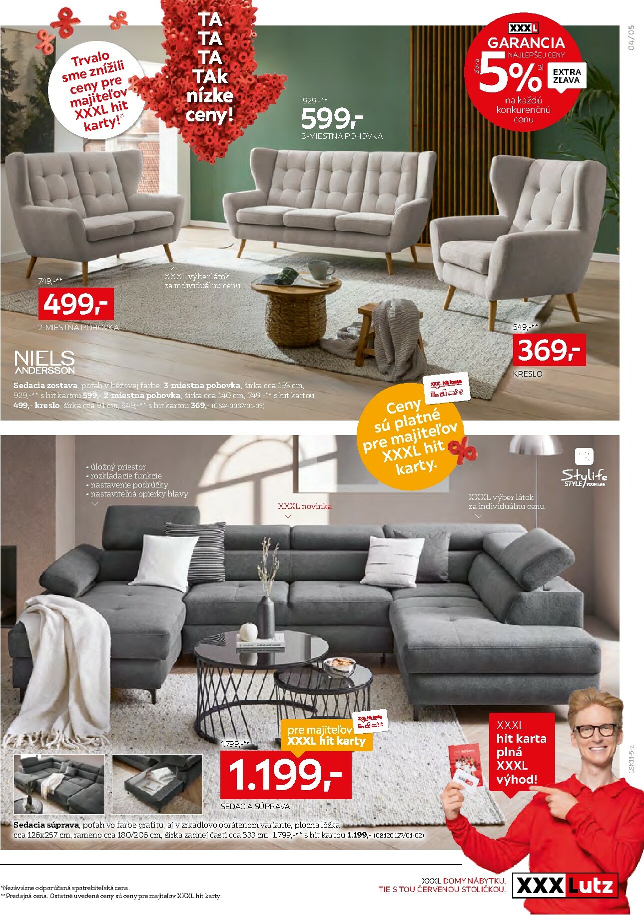 xxxlutz - Leták XXXLutz - Zľava 23 % na takmer celý nakup platný od 03.11. do 16.11. - page: 5