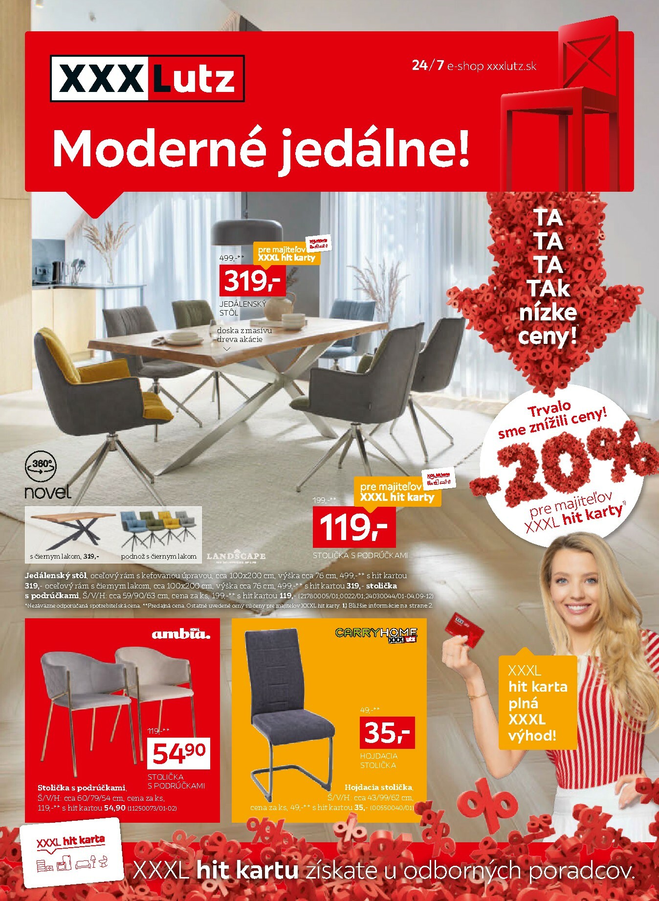 xxxlutz - Leták XXXLutz - Moderné jedálne platný od 03.11. do 30.11. - page: 1