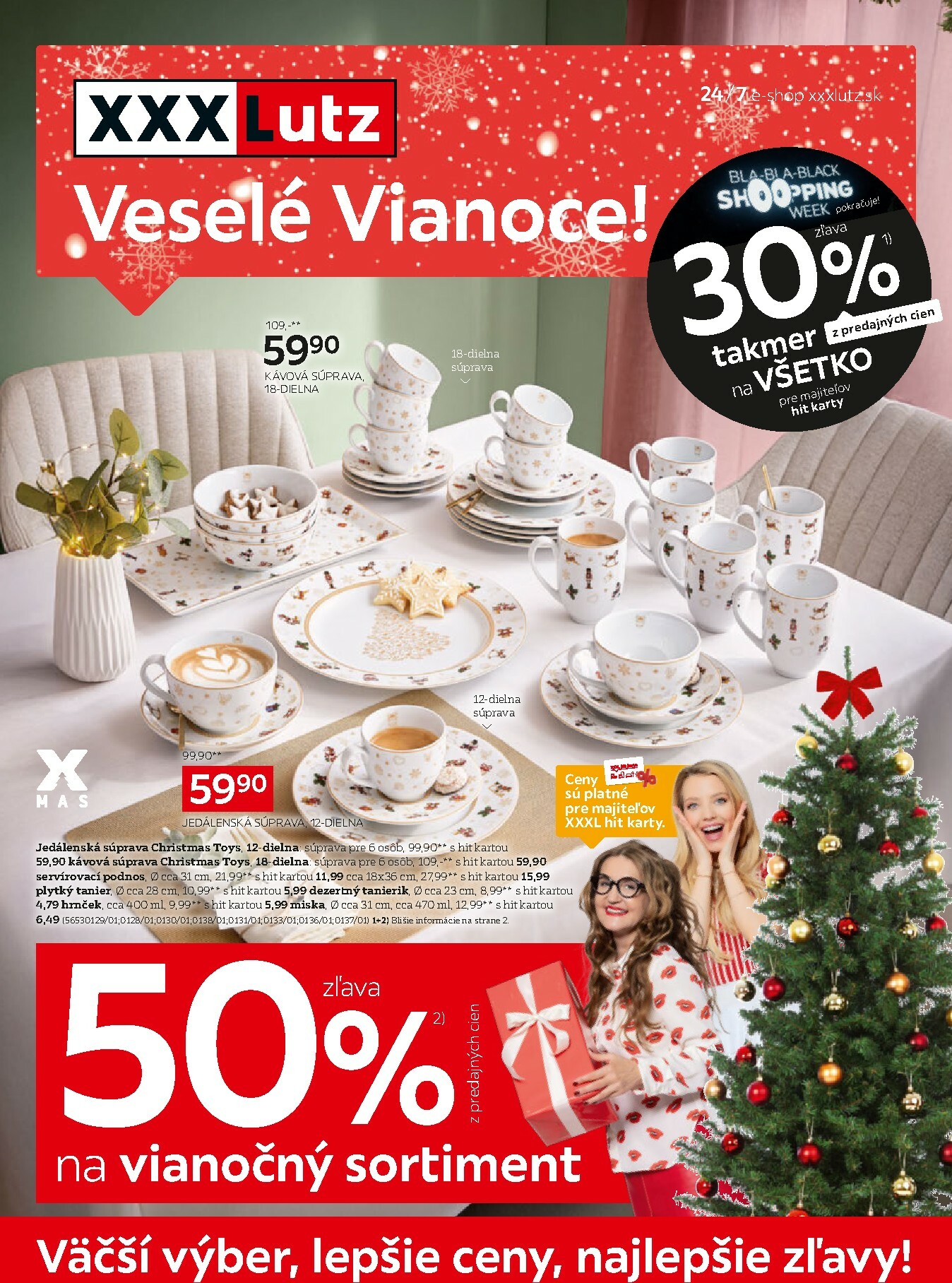 xxxlutz - Leták XXXLutz - Zľava 30 % takmer na všetko platný od 08.12. do 23.12. - page: 1