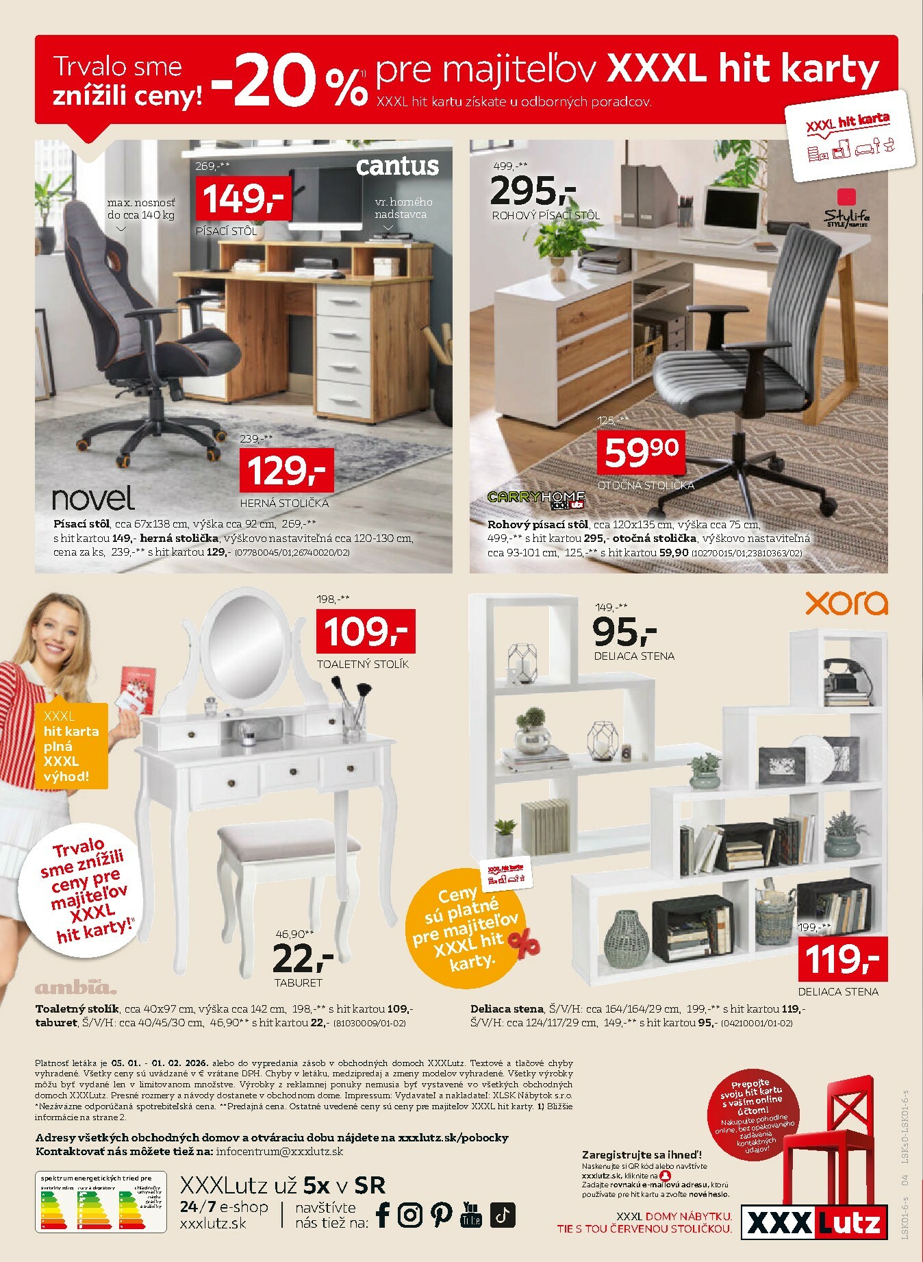 xxxlutz - Leták XXXLutz - Inšpirácia prvé bývanie platný od 05.01. do 01.02. - page: 4