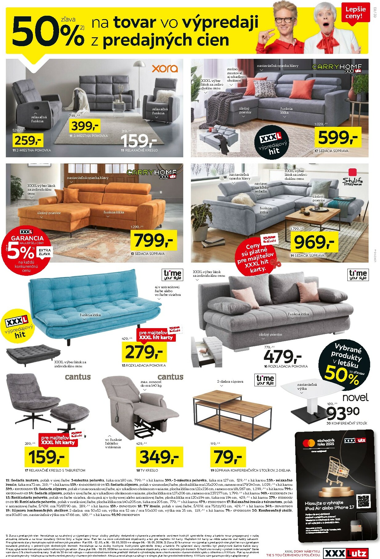 xxxlutz - Leták XXXLutz - Výpredaj platný od 05.01. do 18.01. - page: 3