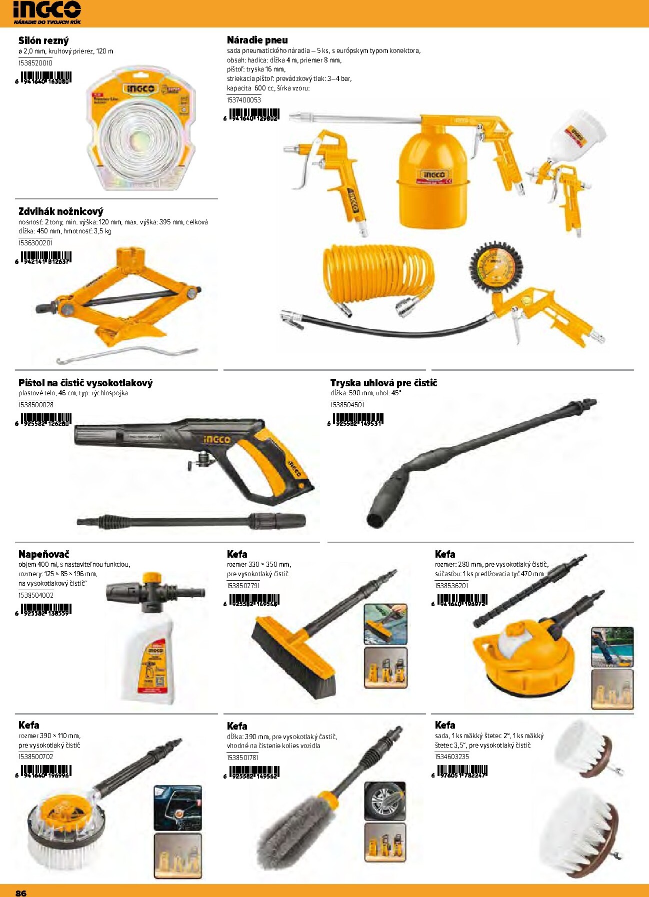 kinekus - Aktuálny Kinekus - Katalog Ingco 2026 leták od štvrtka, 11.06.2026 do štvrtka, 31.12.2026 - page: 86