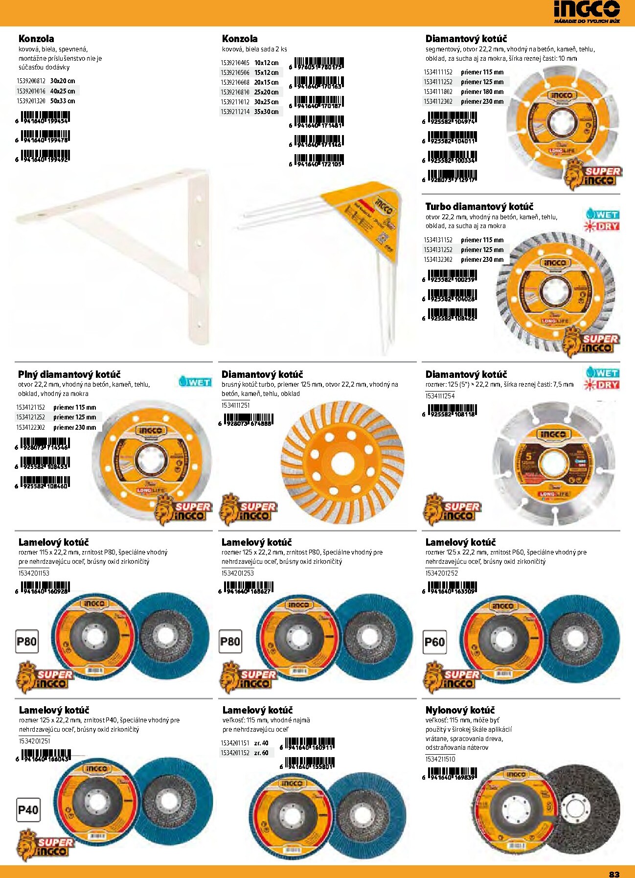 kinekus - Aktuálny Kinekus - Katalog Ingco 2026 leták od štvrtka, 11.06.2026 do štvrtka, 31.12.2026 - page: 83