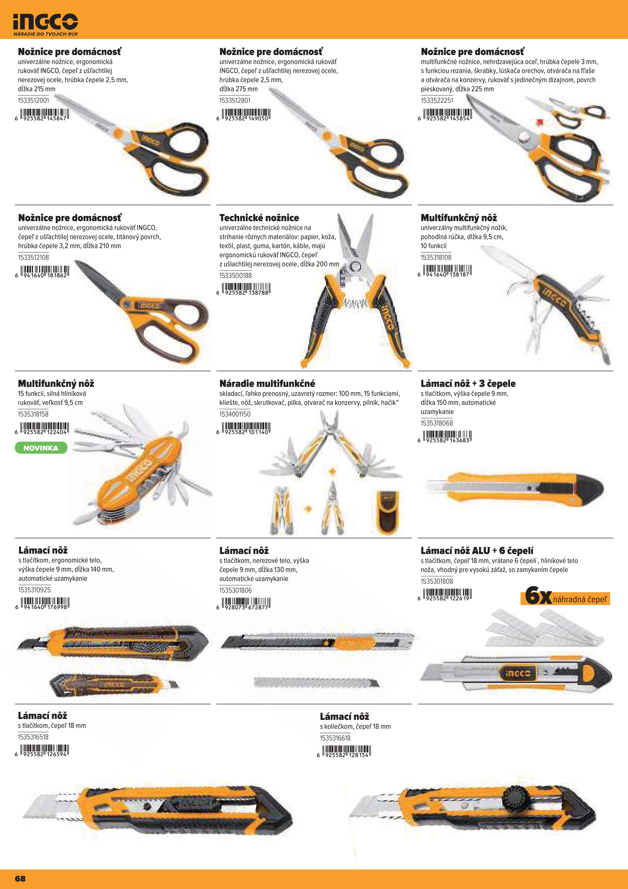 kinekus - Leták Kinekus - Katalóg INGCO 2025 platný od 06.11. do 01.01. - page: 68