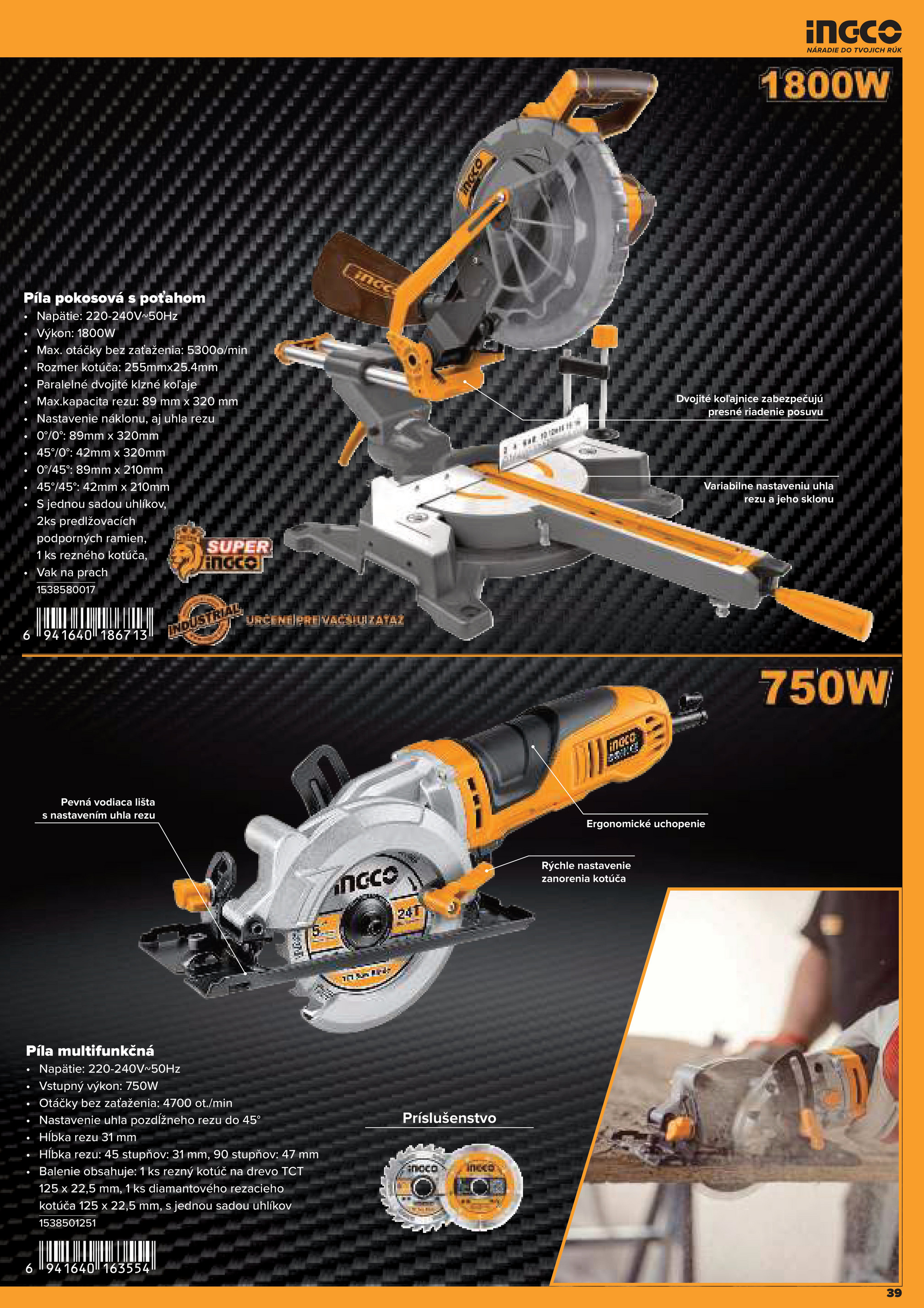 kinekus - Leták Kinekus - Katalóg INGCO 2025 platný od 06.11. do 01.01. - page: 39