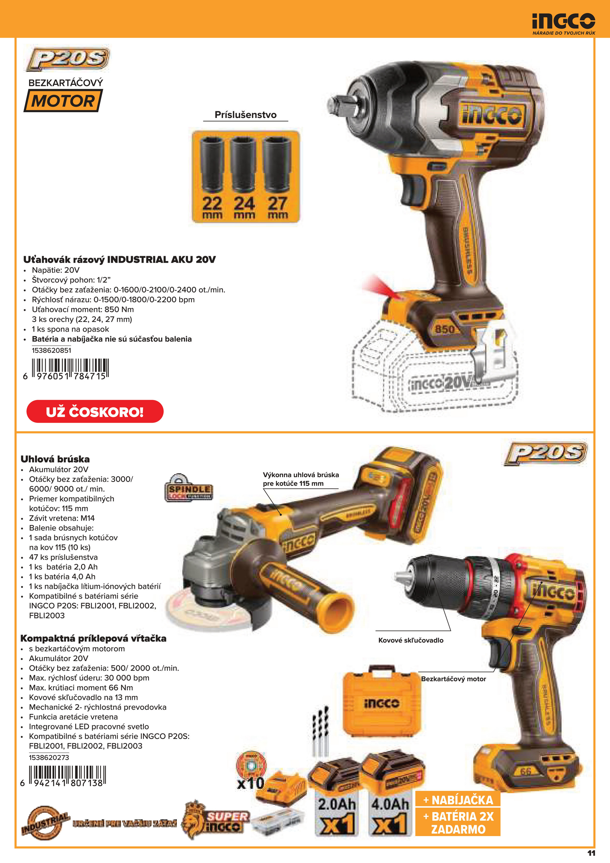 kinekus - Leták Kinekus - Katalóg INGCO 2025 platný od 06.11. do 01.01. - page: 11