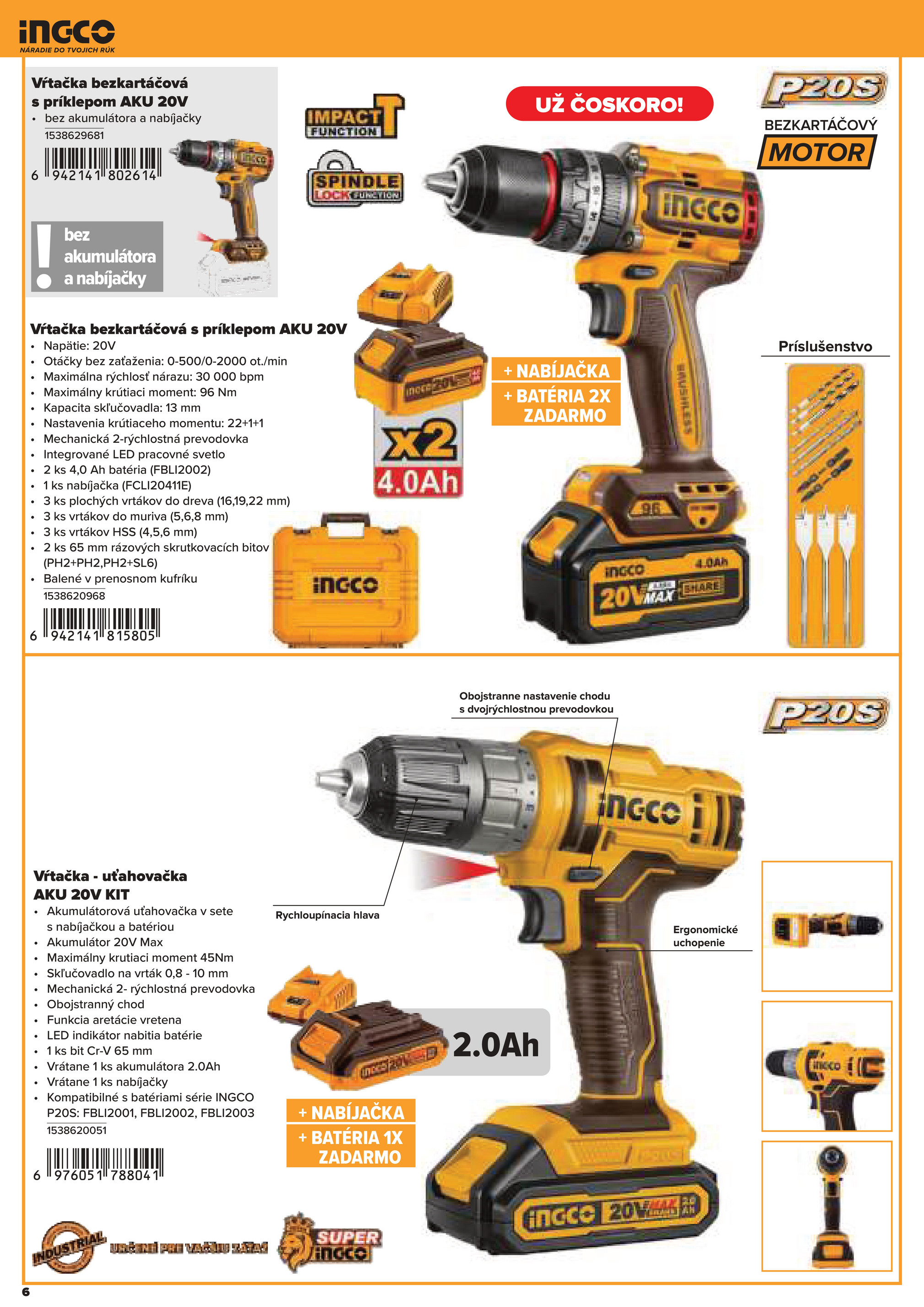 kinekus - Leták Kinekus - Katalóg INGCO 2025 platný od 06.11. do 01.01. - page: 6