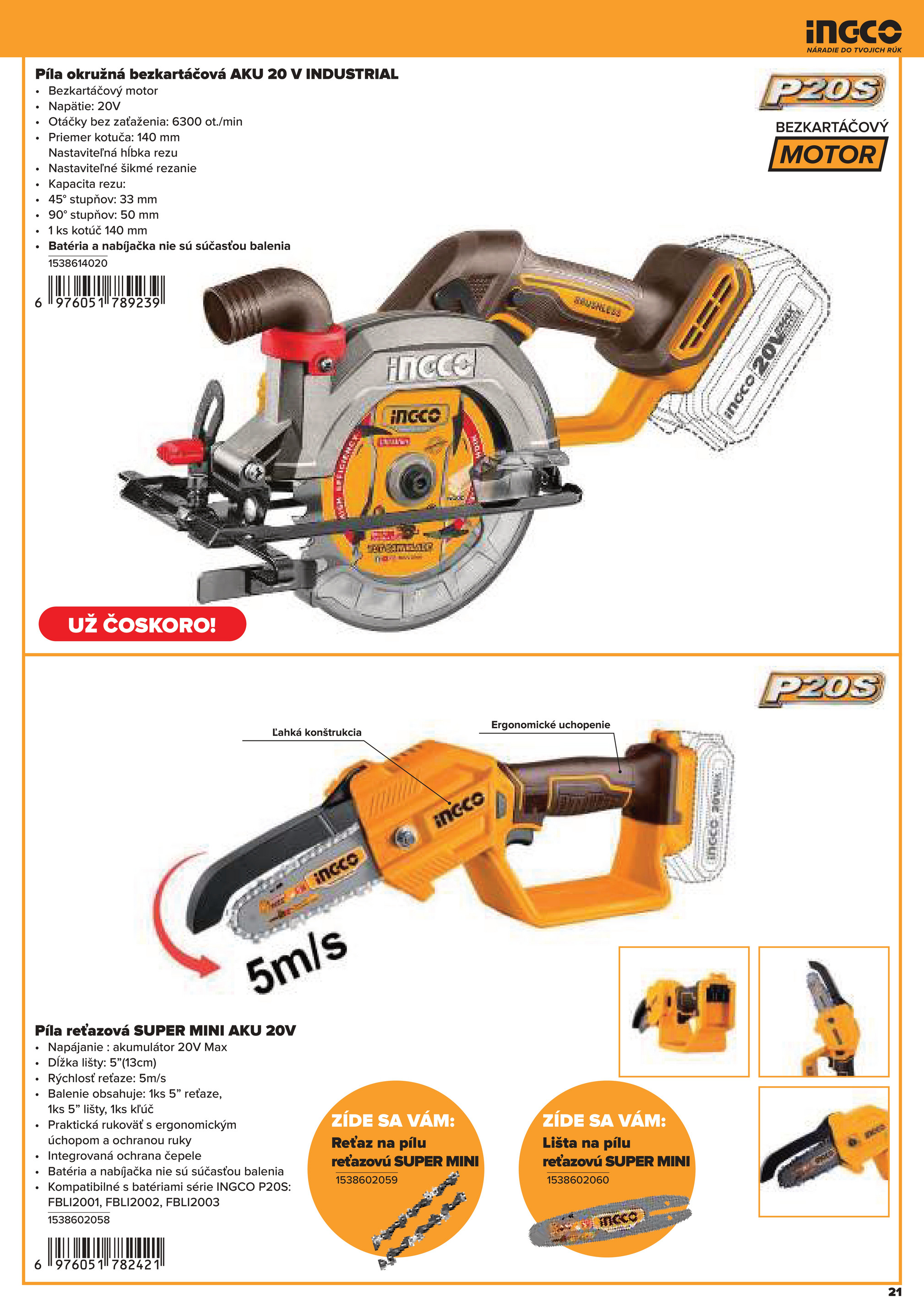 kinekus - Leták Kinekus - Katalóg INGCO 2025 platný od 06.11. do 01.01. - page: 21