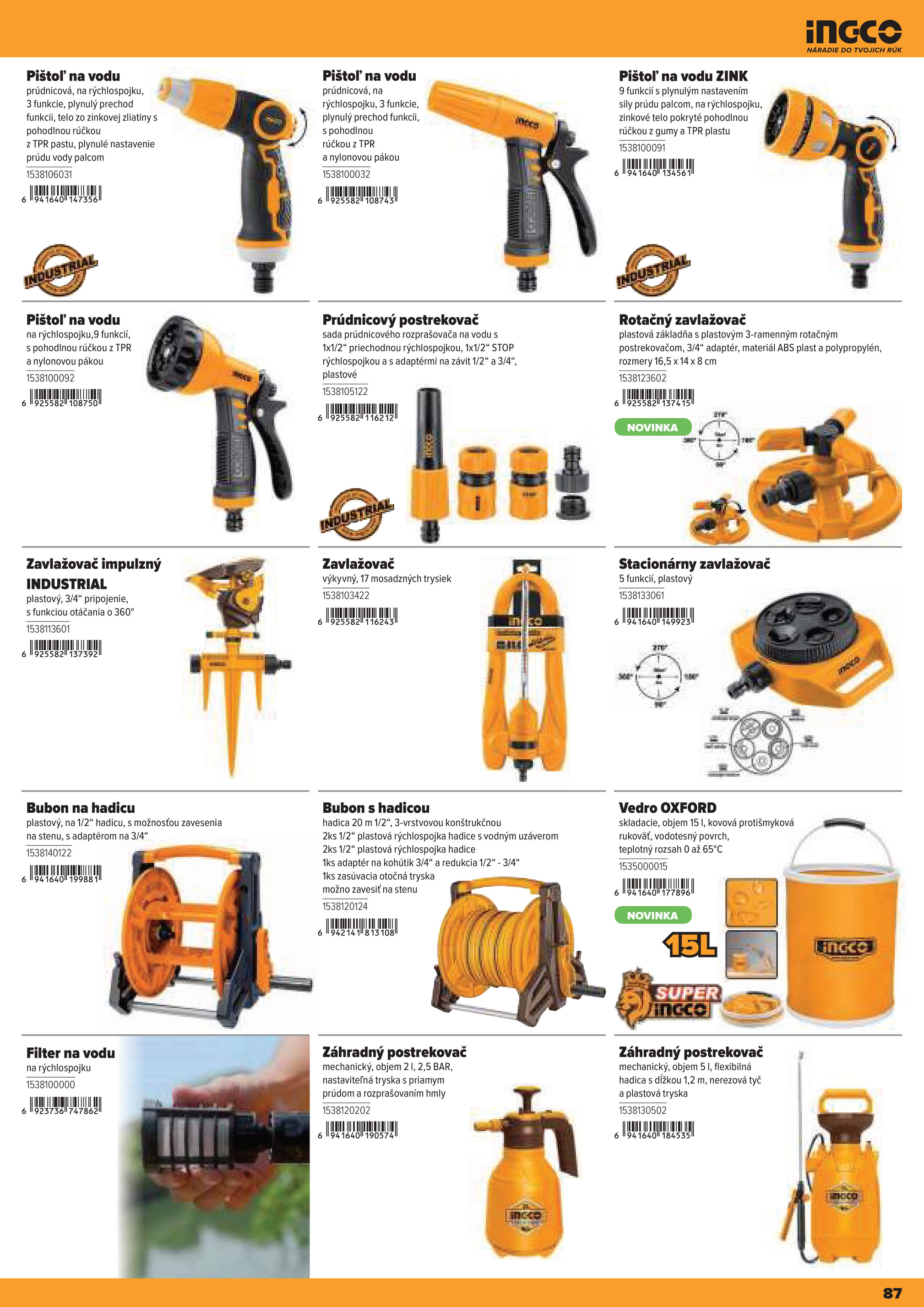 kinekus - Leták Kinekus - Katalóg INGCO 2025 platný od 06.11. do 01.01. - page: 87