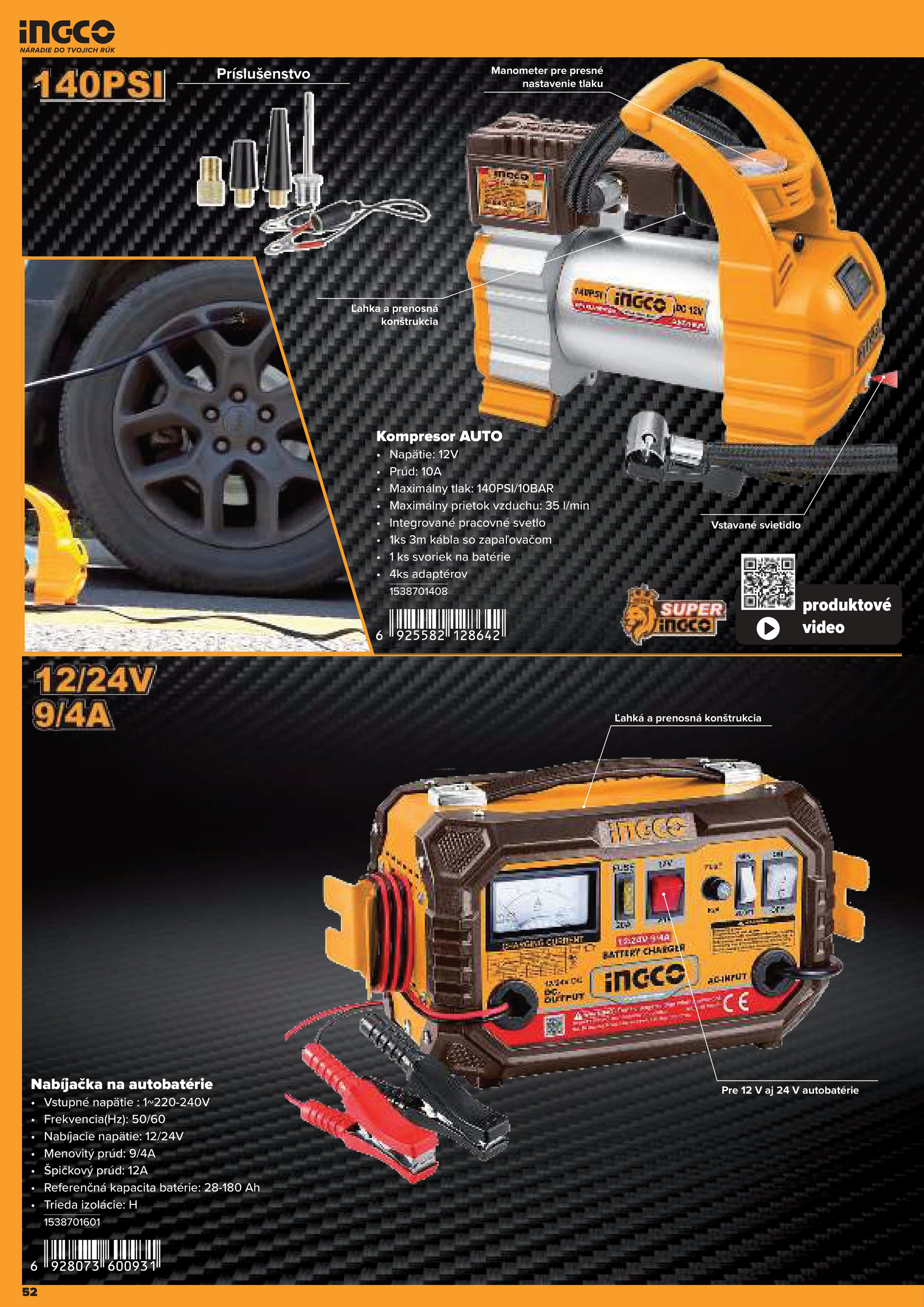 kinekus - Leták Kinekus - Katalóg INGCO 2025 platný od 06.11. do 01.01. - page: 52