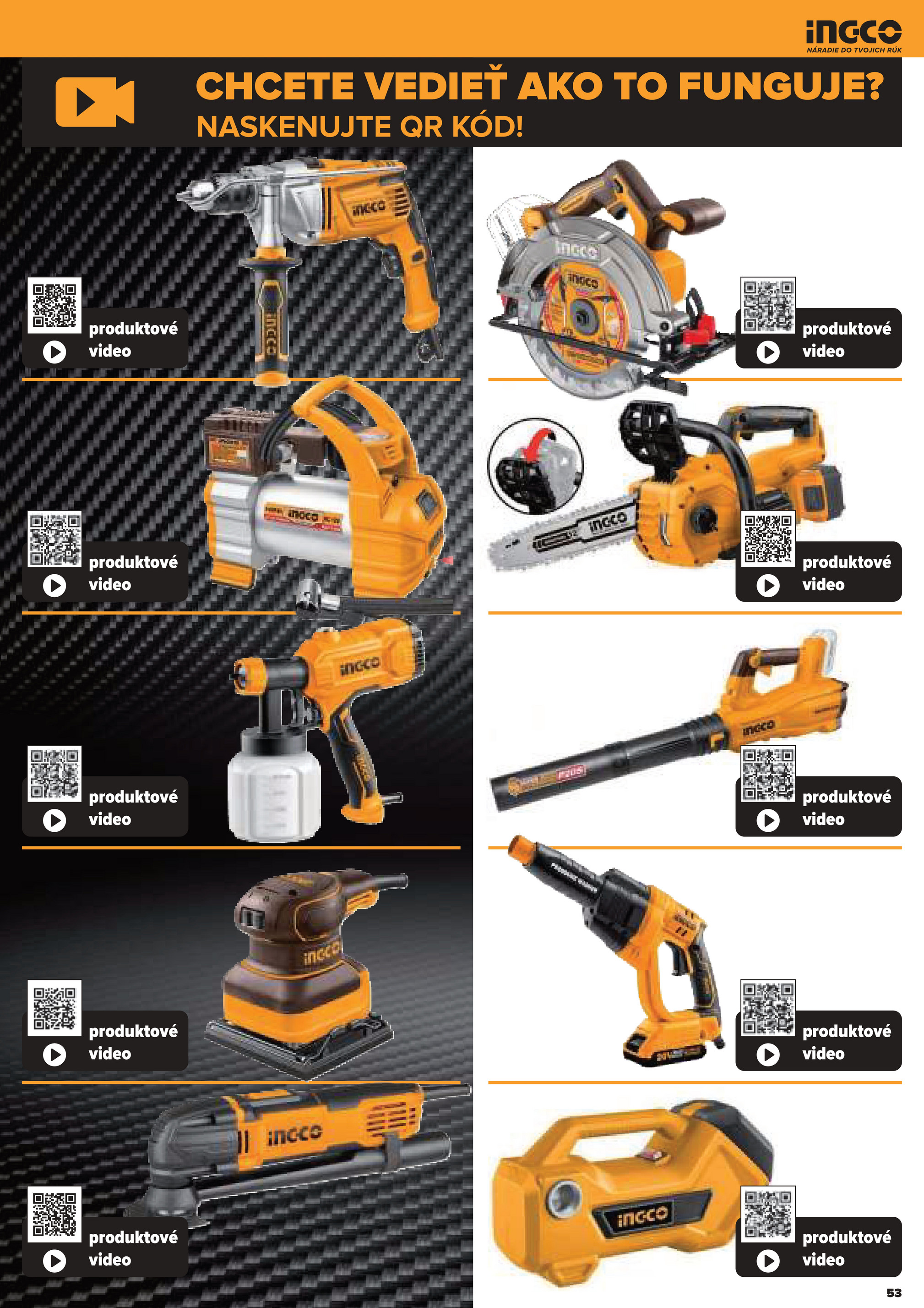 kinekus - Leták Kinekus - Katalóg INGCO 2025 platný od 06.11. do 01.01. - page: 53