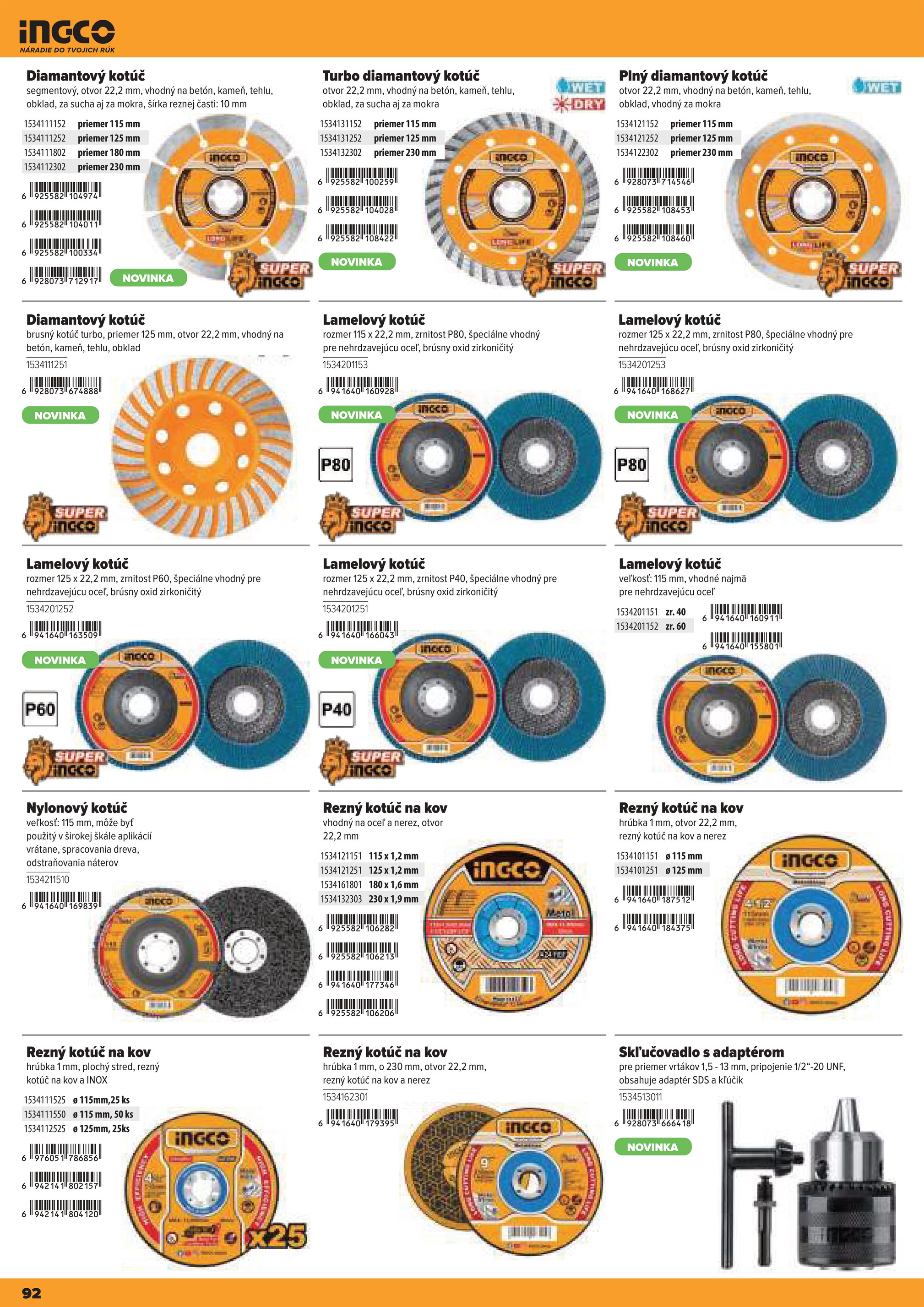 kinekus - Leták Kinekus - Katalóg INGCO 2025 platný od 06.11. do 01.01. - page: 92
