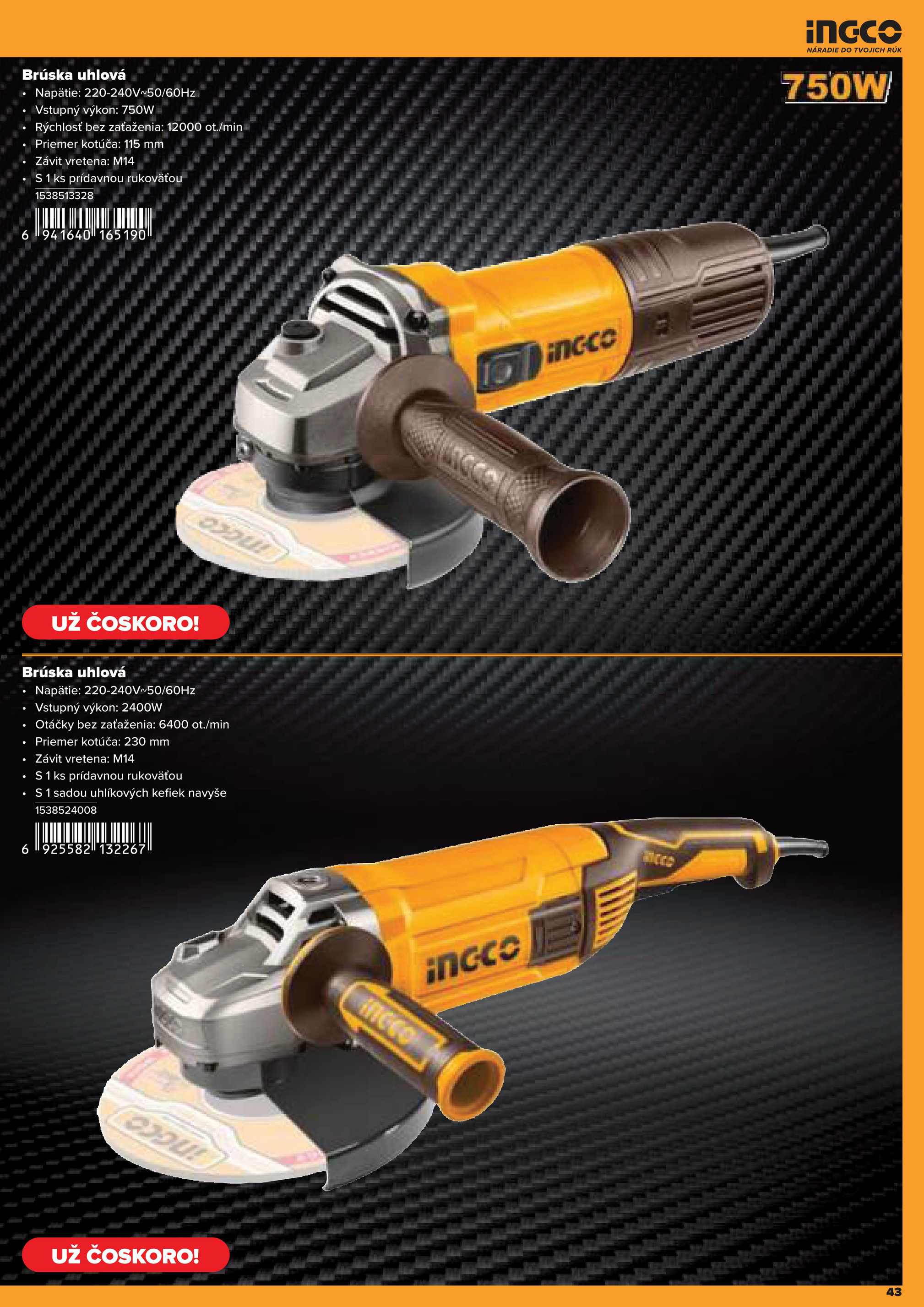 kinekus - Leták Kinekus - Katalóg INGCO 2025 platný od 06.11. do 01.01. - page: 43