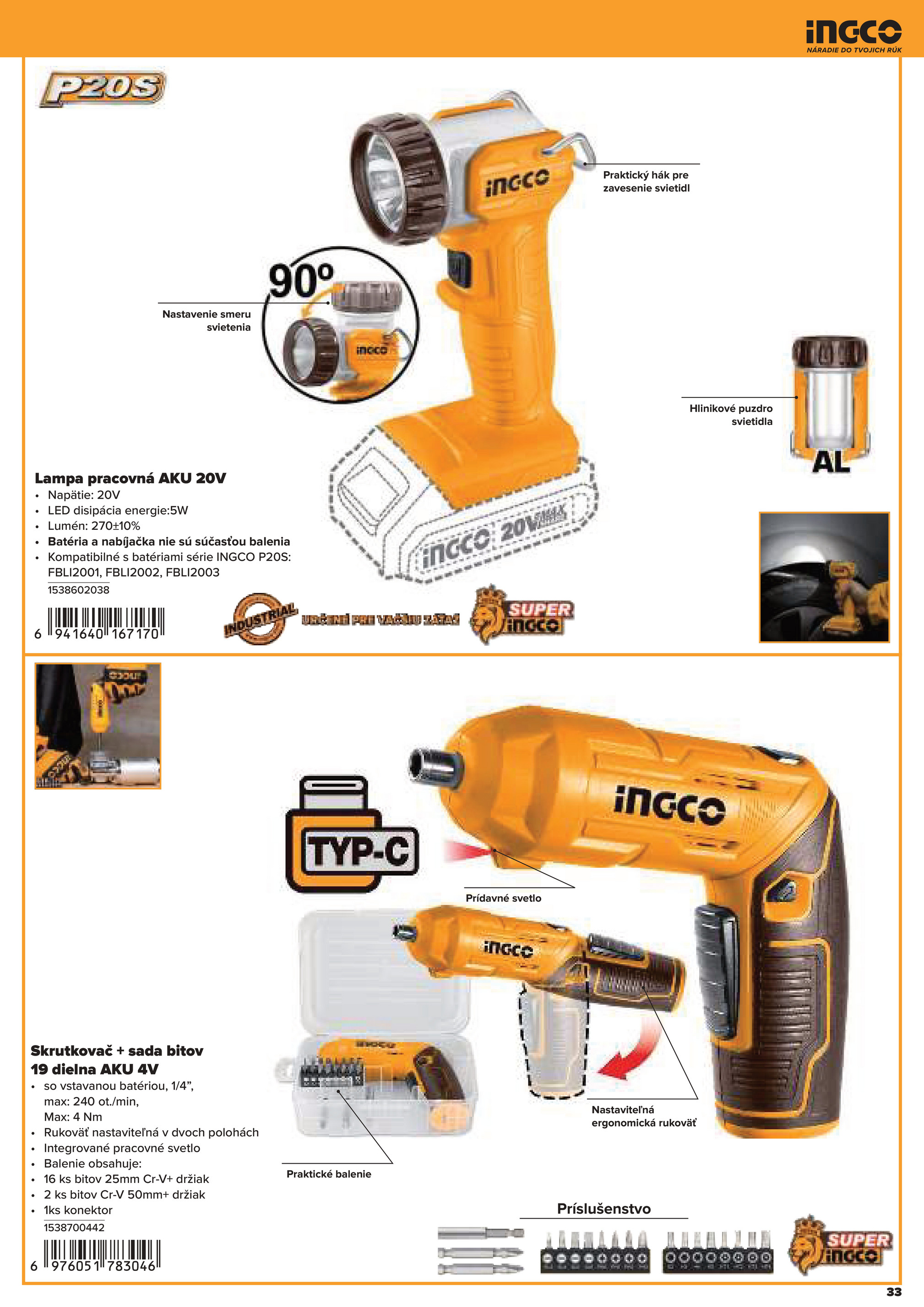 kinekus - Leták Kinekus - Katalóg INGCO 2025 platný od 06.11. do 01.01. - page: 33