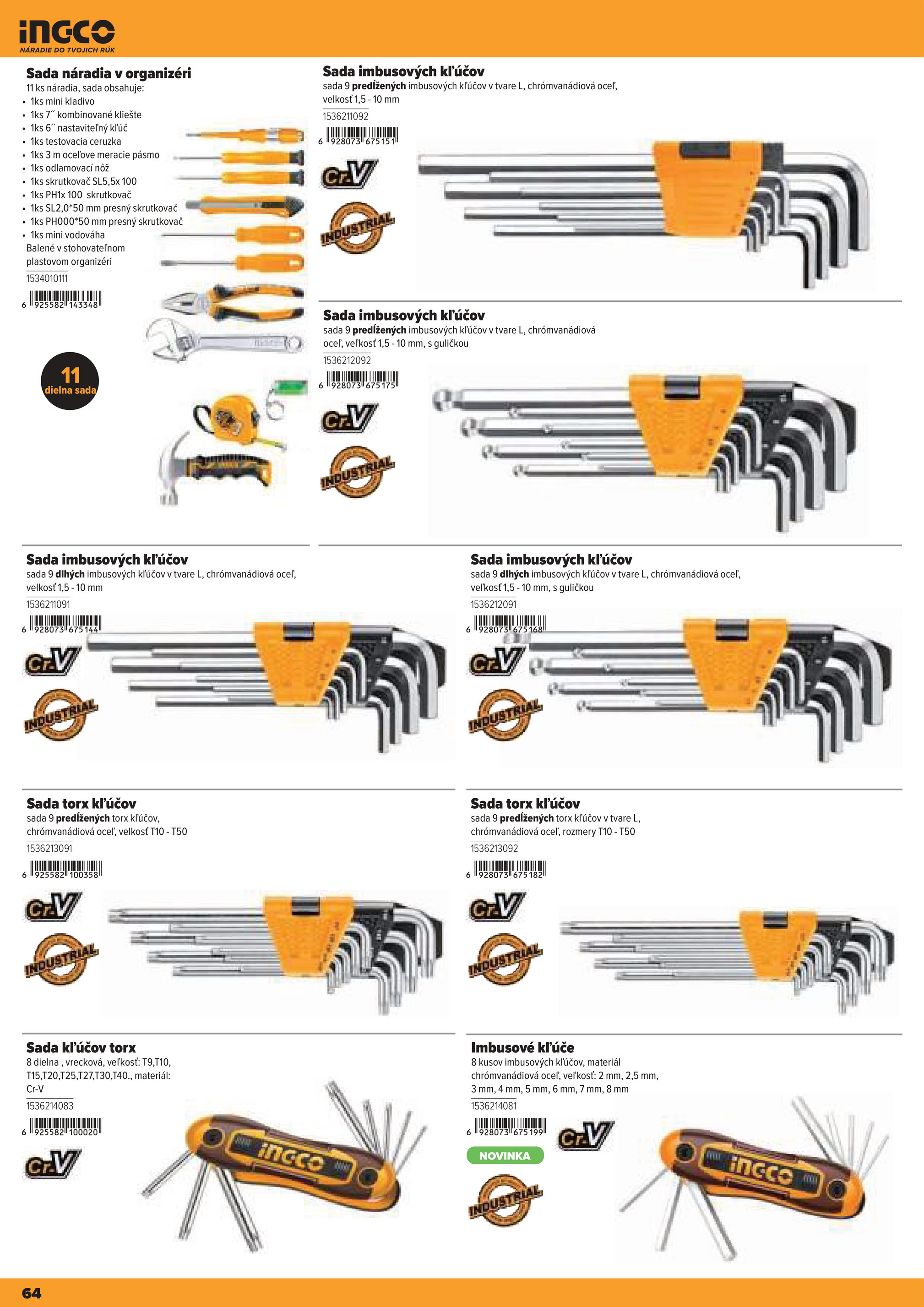 kinekus - Leták Kinekus - Katalóg INGCO 2025 platný od 06.11. do 01.01. - page: 64