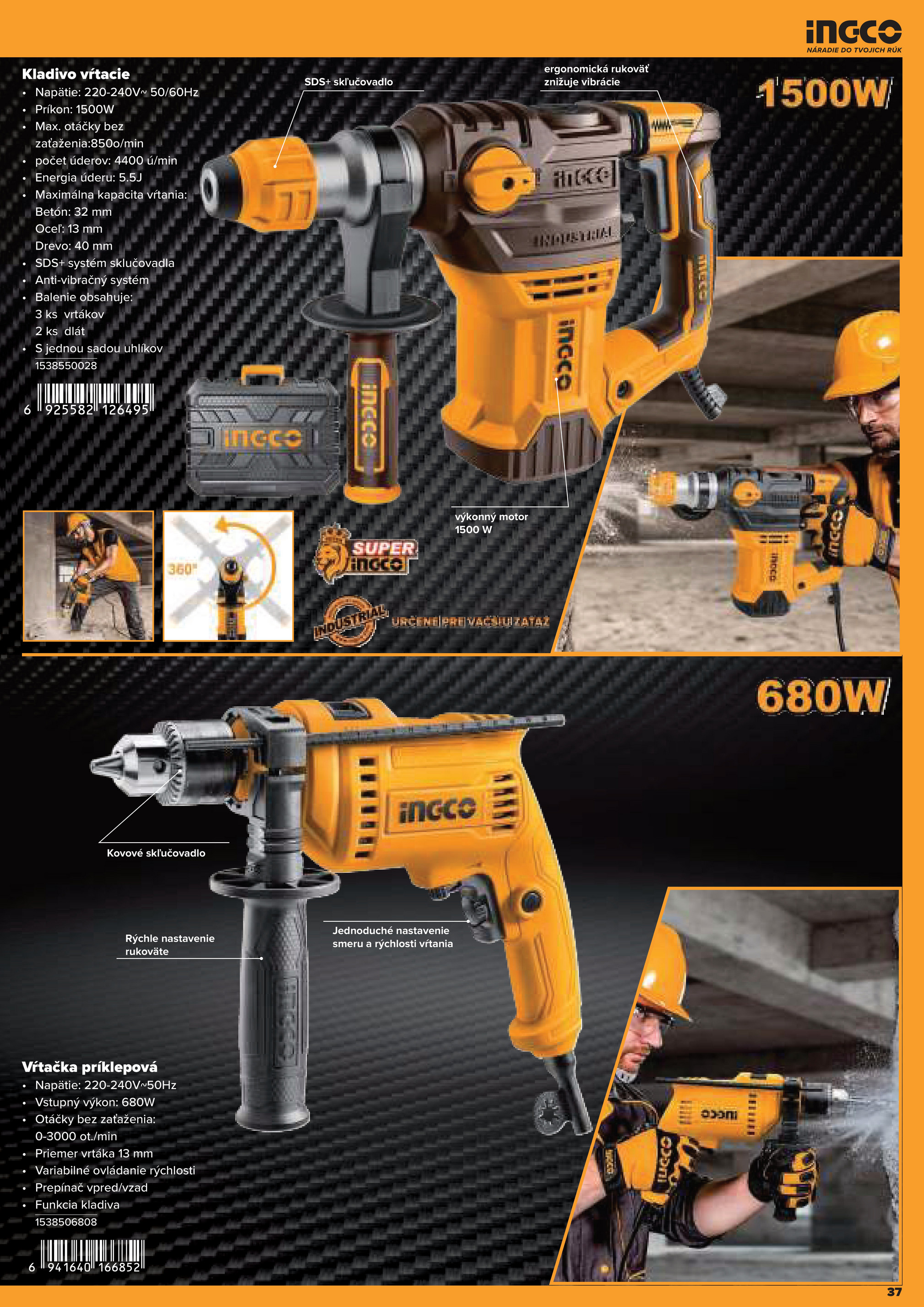 kinekus - Leták Kinekus - Katalóg INGCO 2025 platný od 06.11. do 01.01. - page: 37