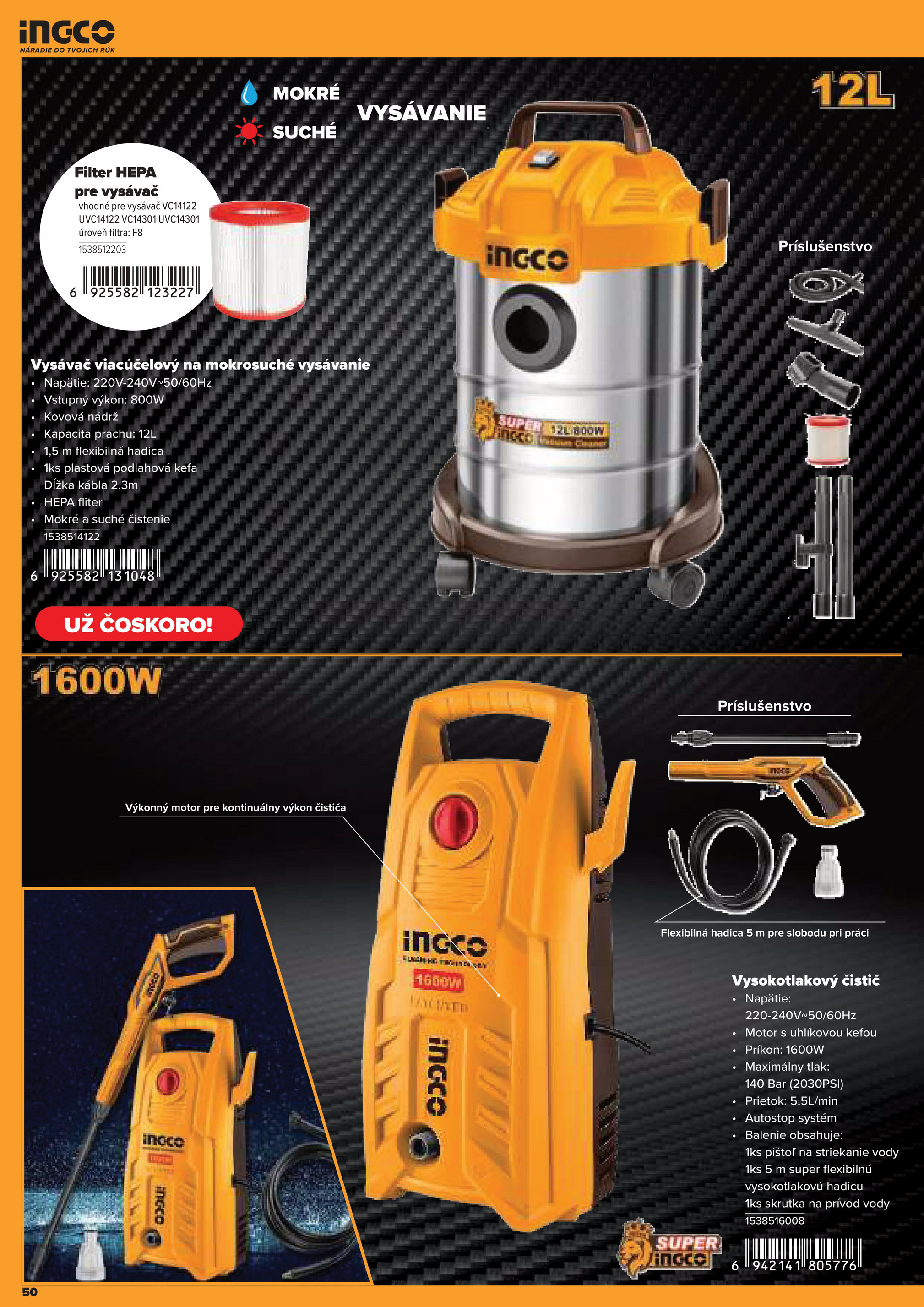 kinekus - Leták Kinekus - Katalóg INGCO 2025 platný od 06.11. do 01.01. - page: 50