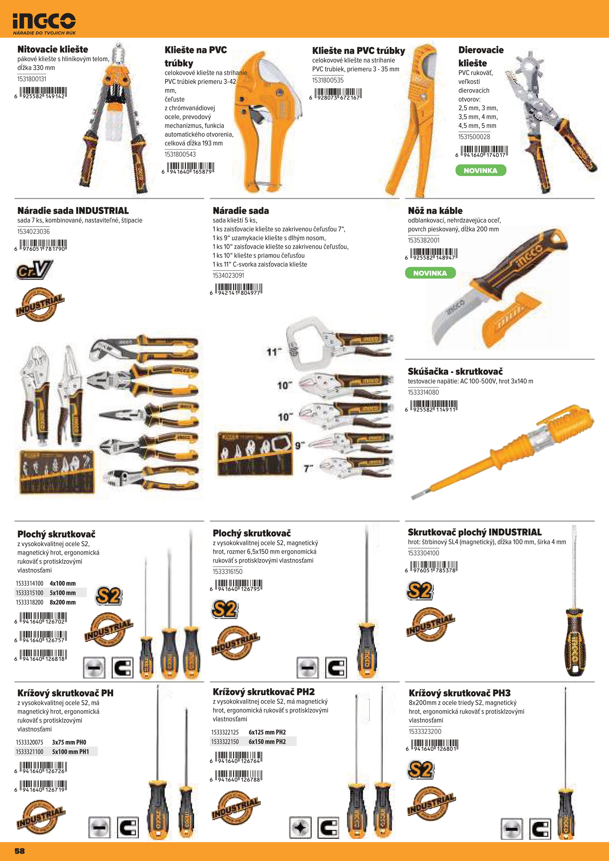 kinekus - Leták Kinekus - Katalóg INGCO 2025 platný od 06.11. do 01.01. - page: 58