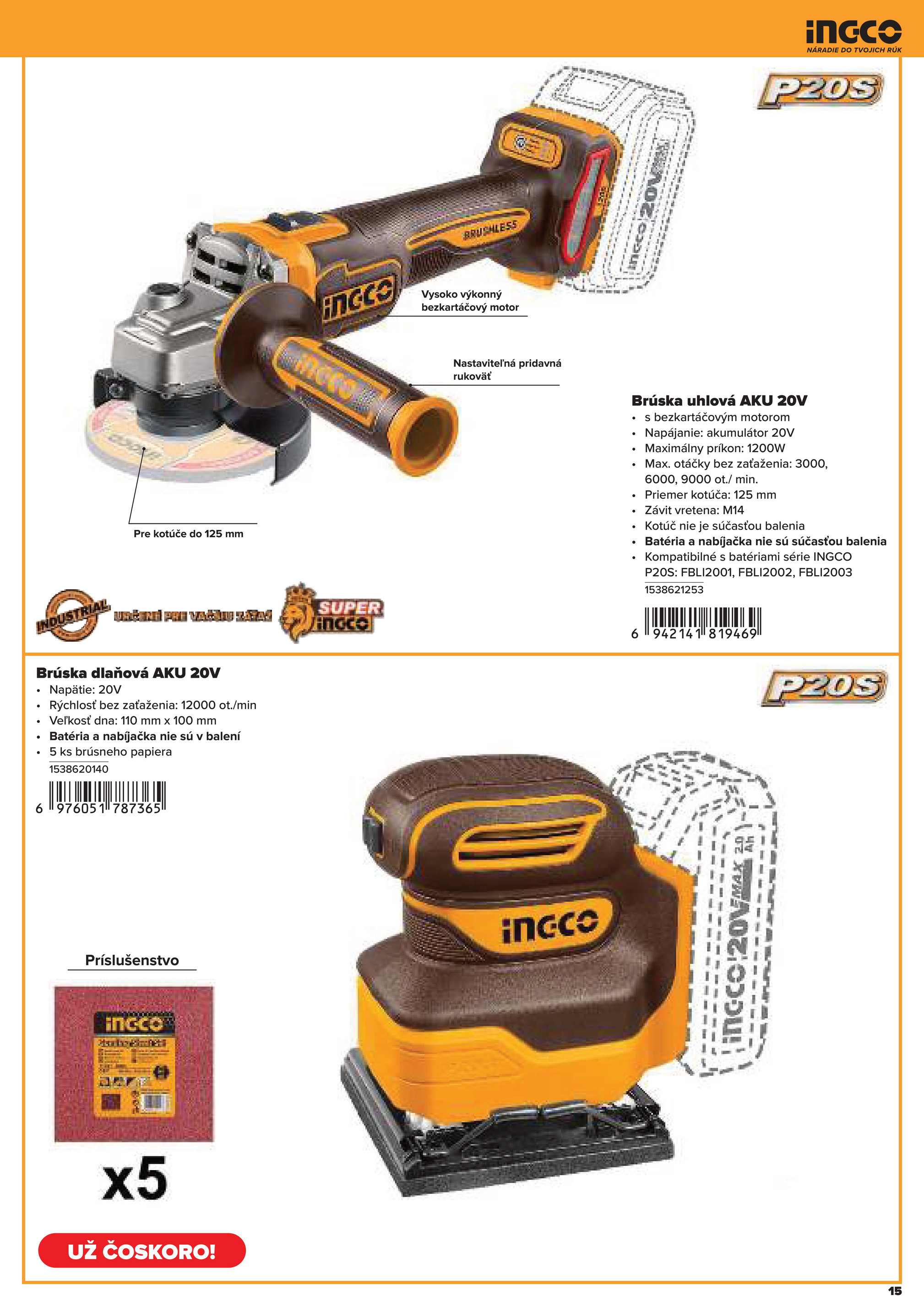 kinekus - Leták Kinekus - Katalóg INGCO 2025 platný od 06.11. do 01.01. - page: 15