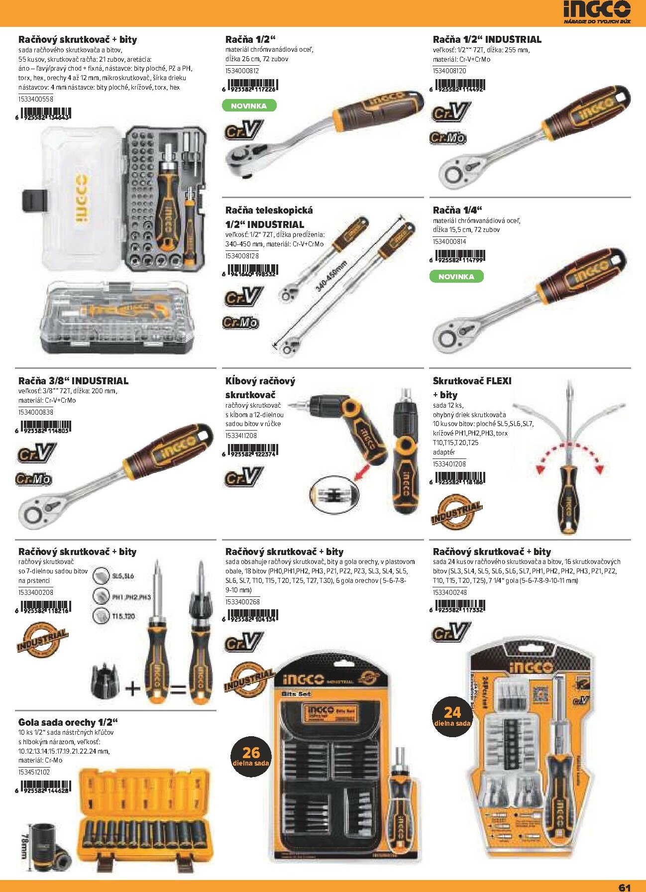 kinekus - Leták Kinekus - Katalóg Ingco platný od 11.01. do 31.12. - page: 61