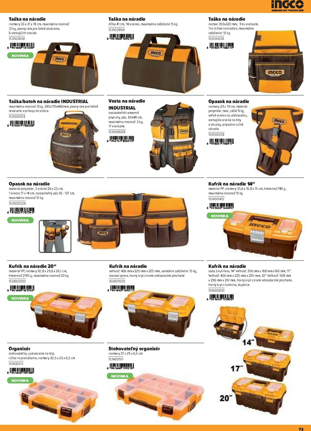kinekus - Leták Kinekus - Katalóg Ingco platný od 11.01. do 31.12. - page: 73