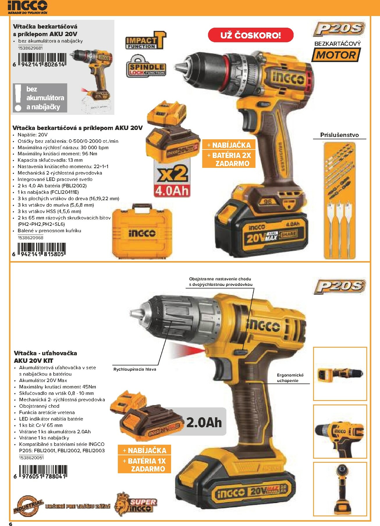 kinekus - Leták Kinekus - Katalóg Ingco platný od 11.01. do 31.12. - page: 6