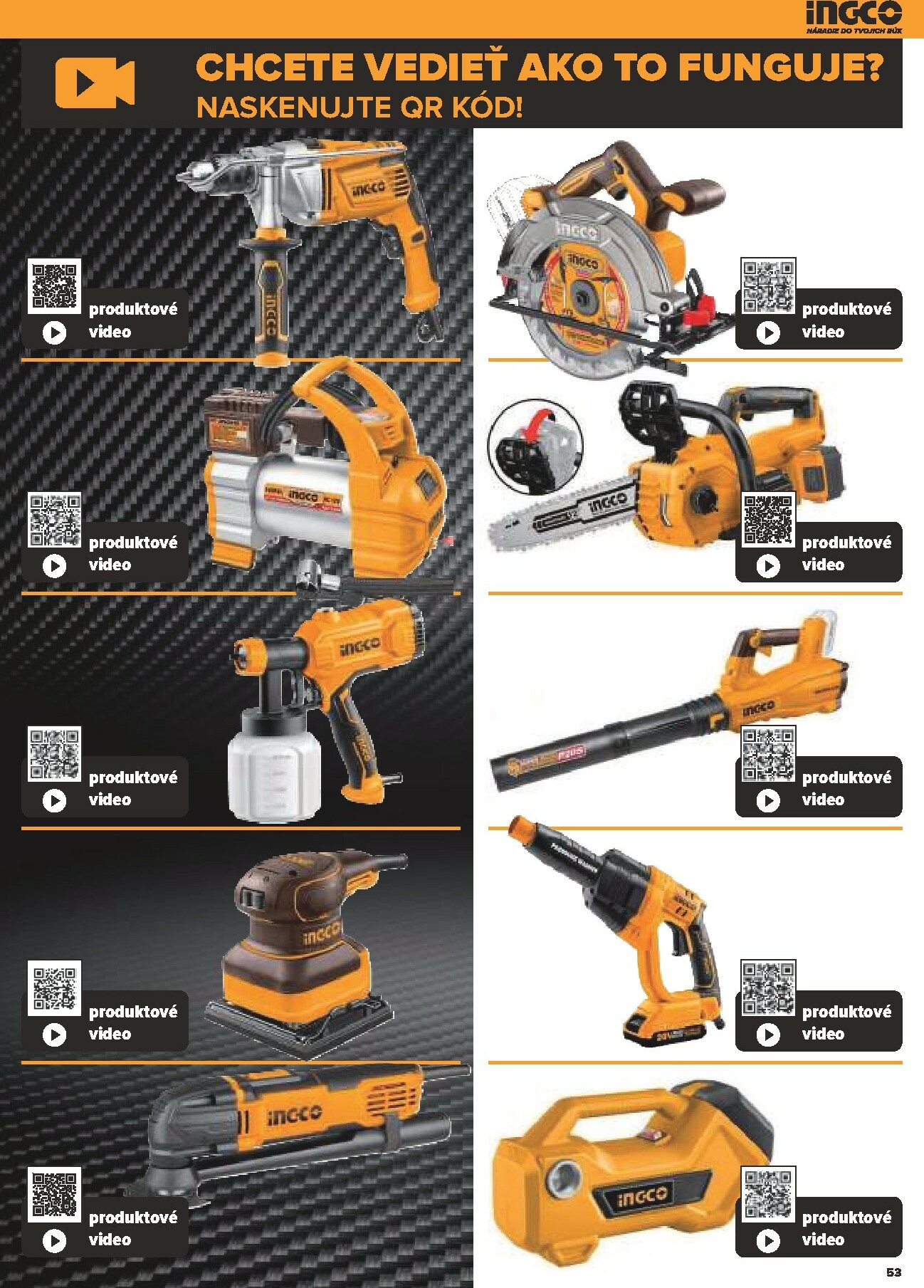 kinekus - Leták Kinekus - Katalóg Ingco platný od 11.01. do 31.12. - page: 53