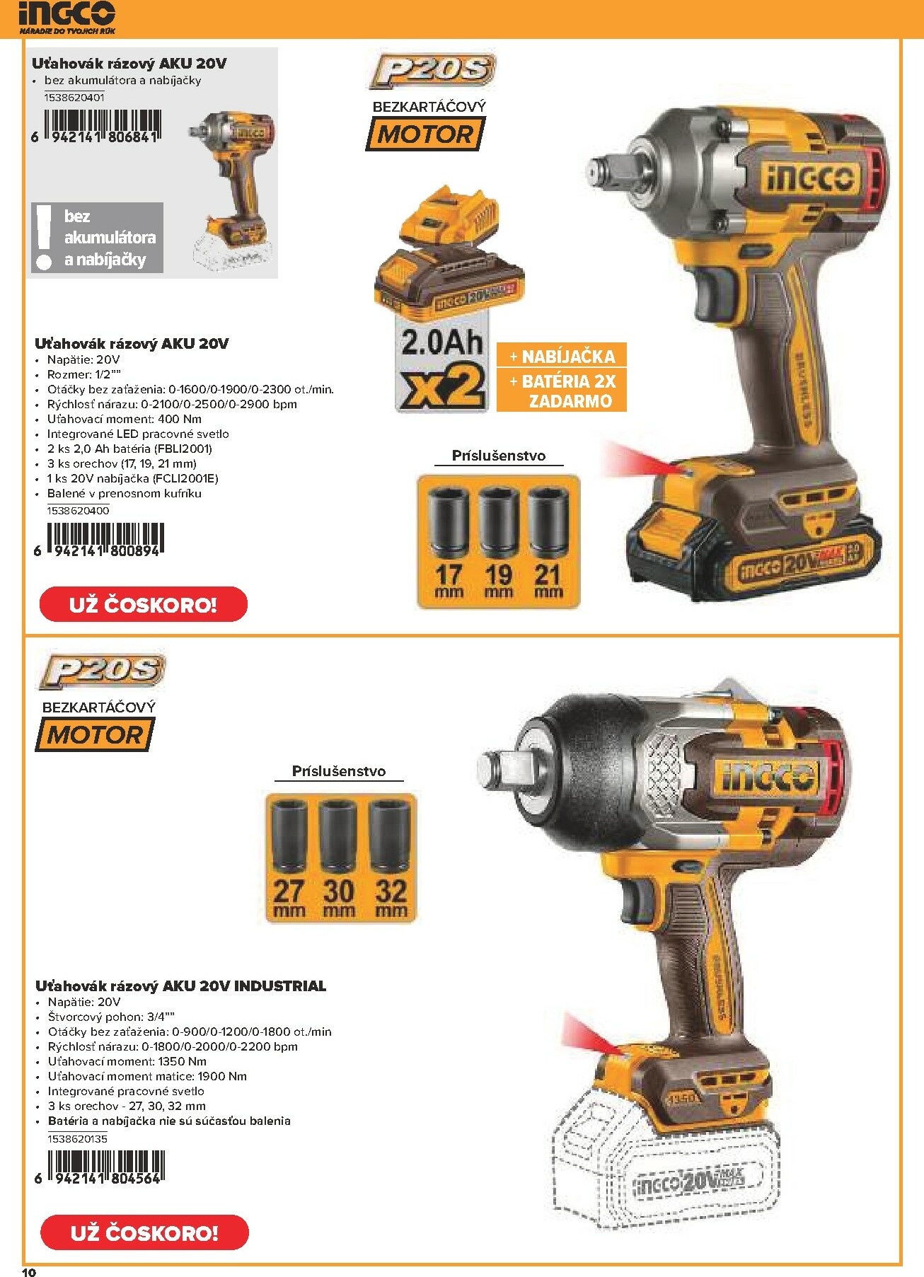 kinekus - Leták Kinekus - Katalóg Ingco platný od 11.01. do 31.12. - page: 10