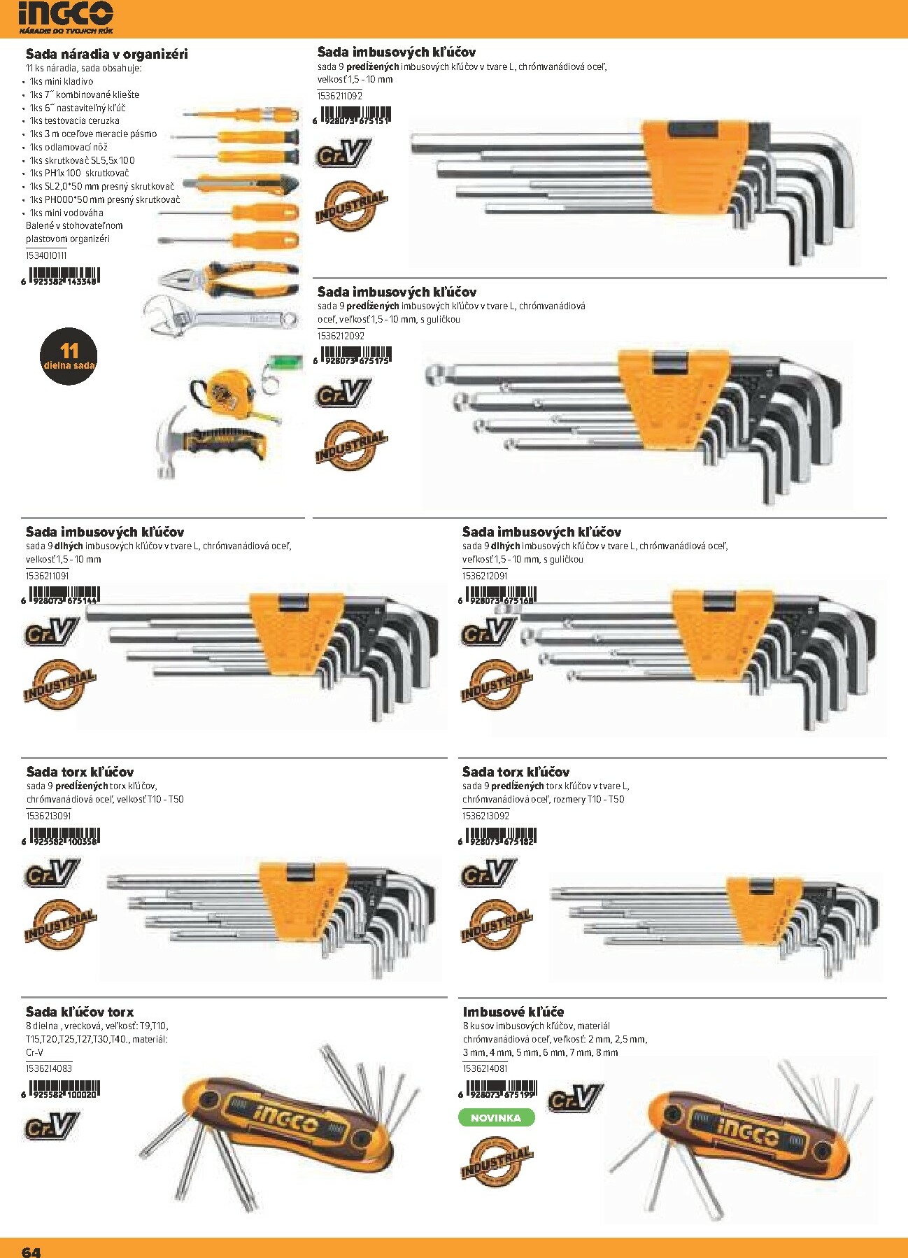 kinekus - Leták Kinekus - Katalóg Ingco platný od 11.01. do 31.12. - page: 64