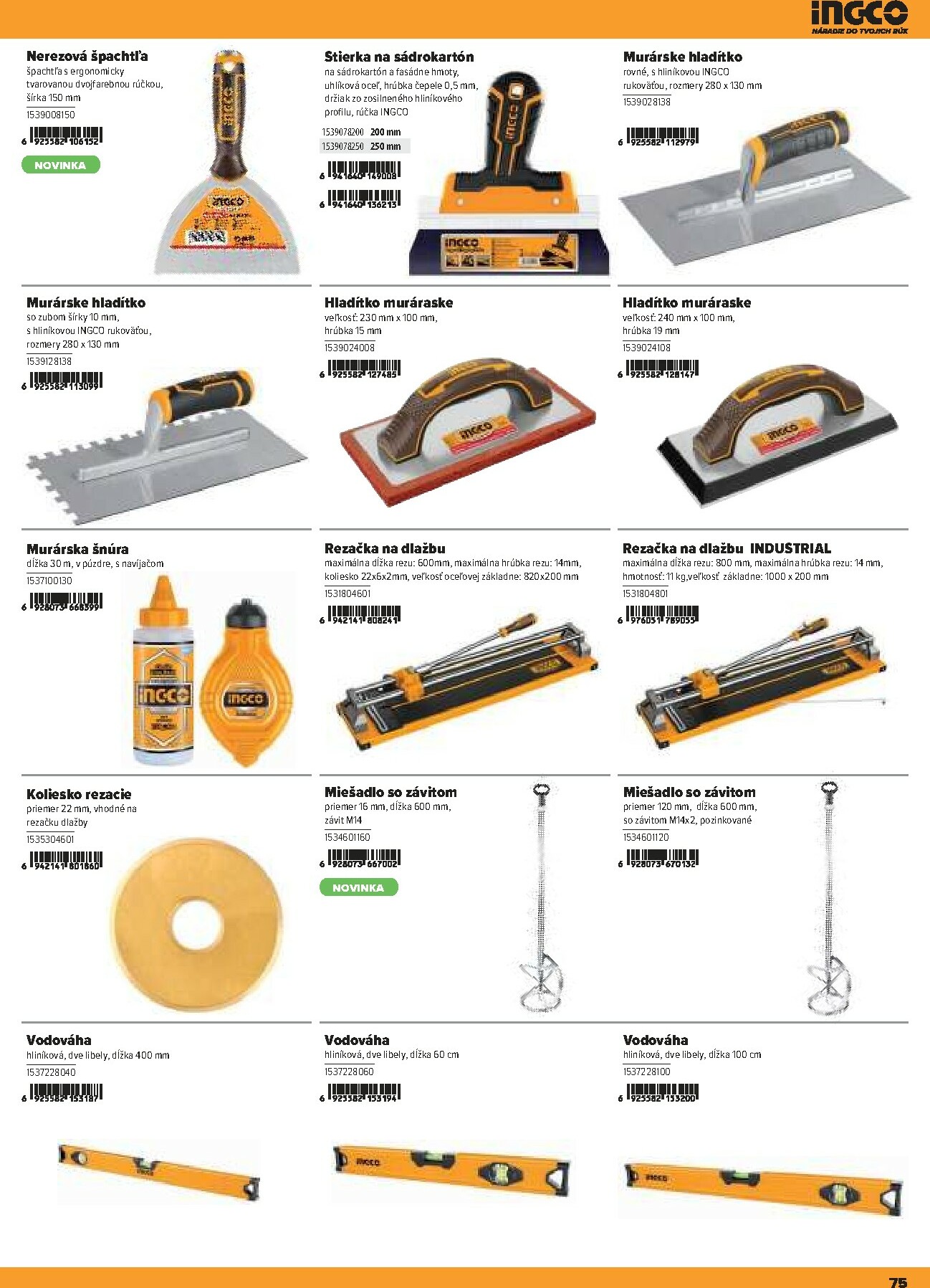 kinekus - Leták Kinekus - Katalóg Ingco platný od 11.01. do 31.12. - page: 75