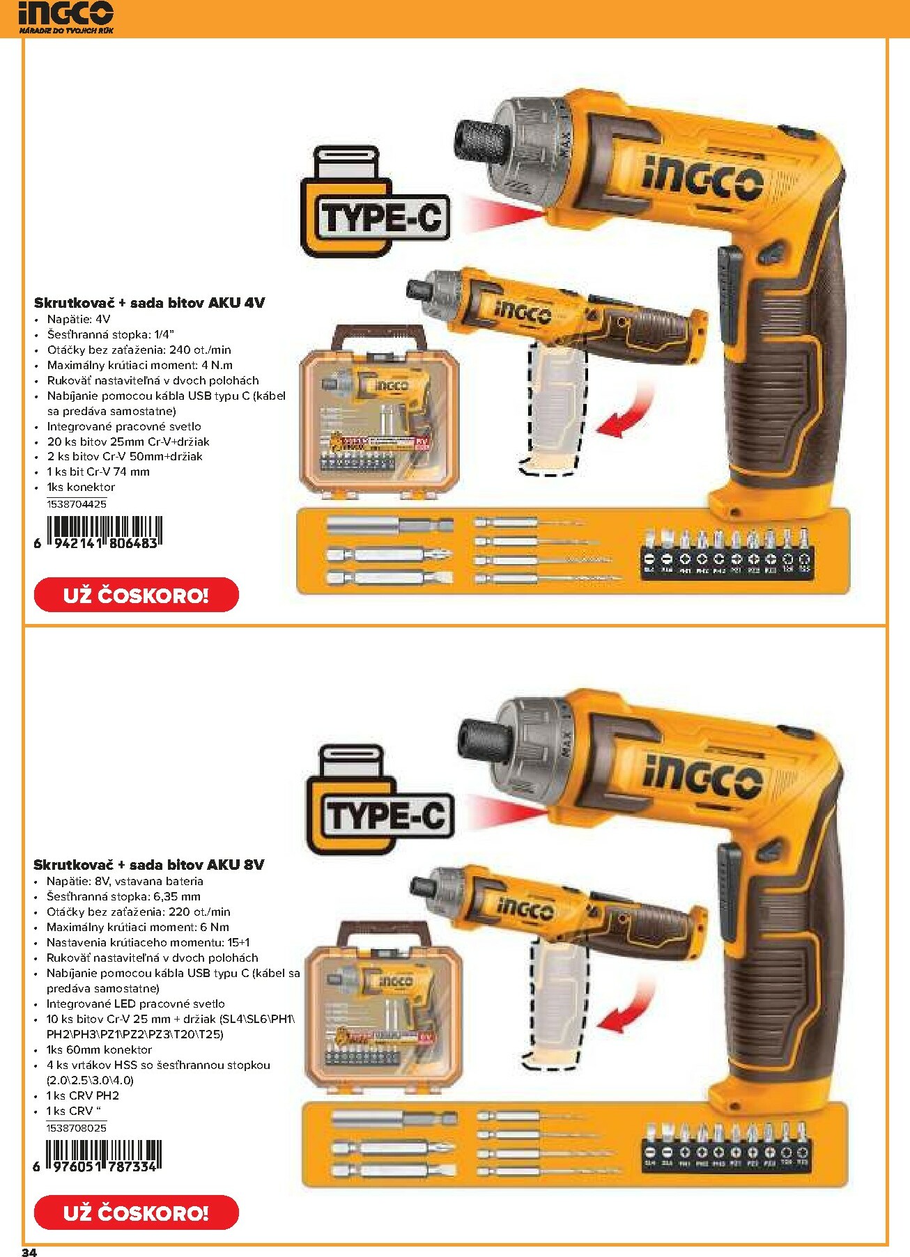 kinekus - Leták Kinekus - Katalóg Ingco platný od 11.01. do 31.12. - page: 34