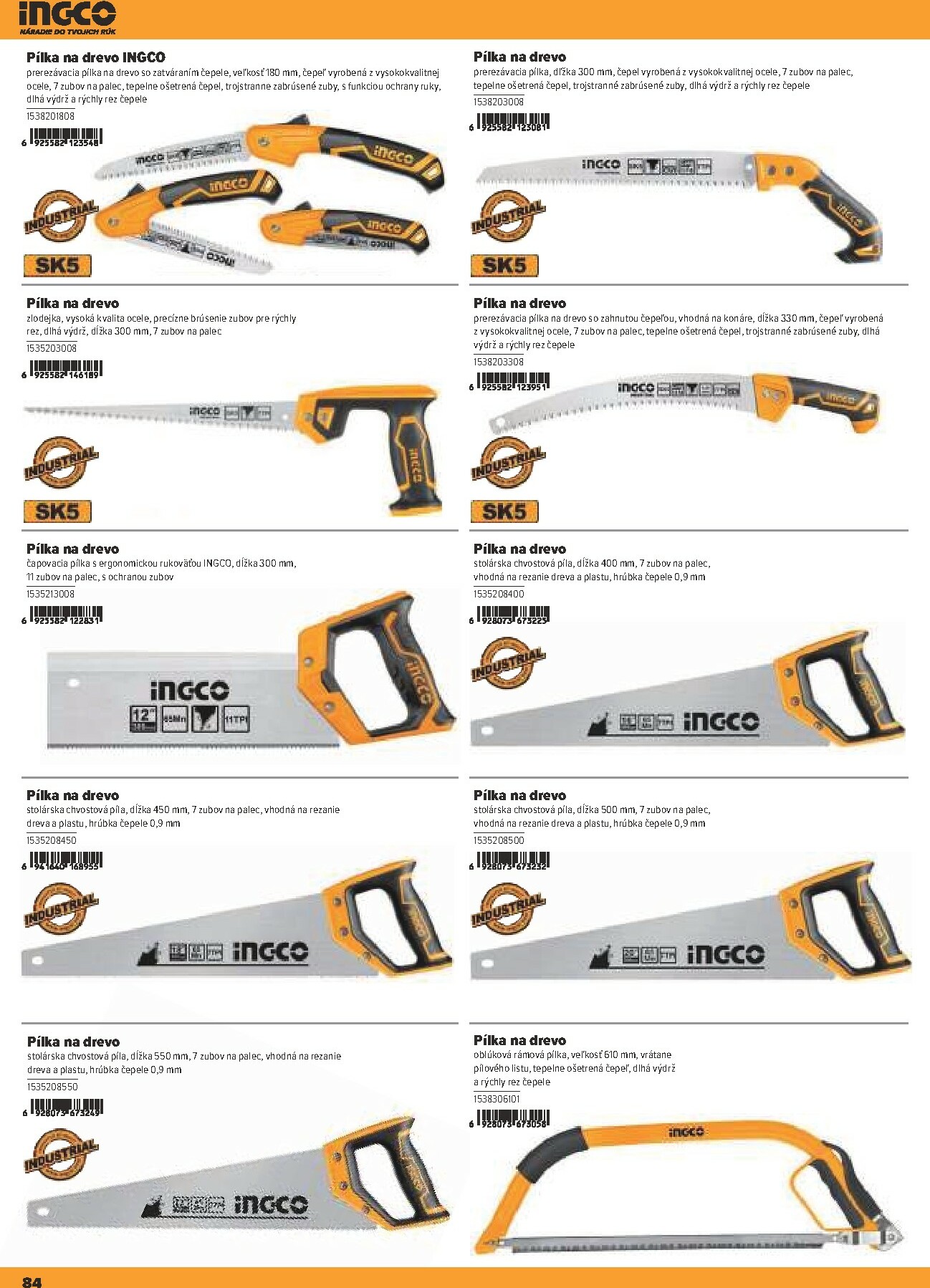 kinekus - Leták Kinekus - Katalóg Ingco platný od 11.01. do 31.12. - page: 84