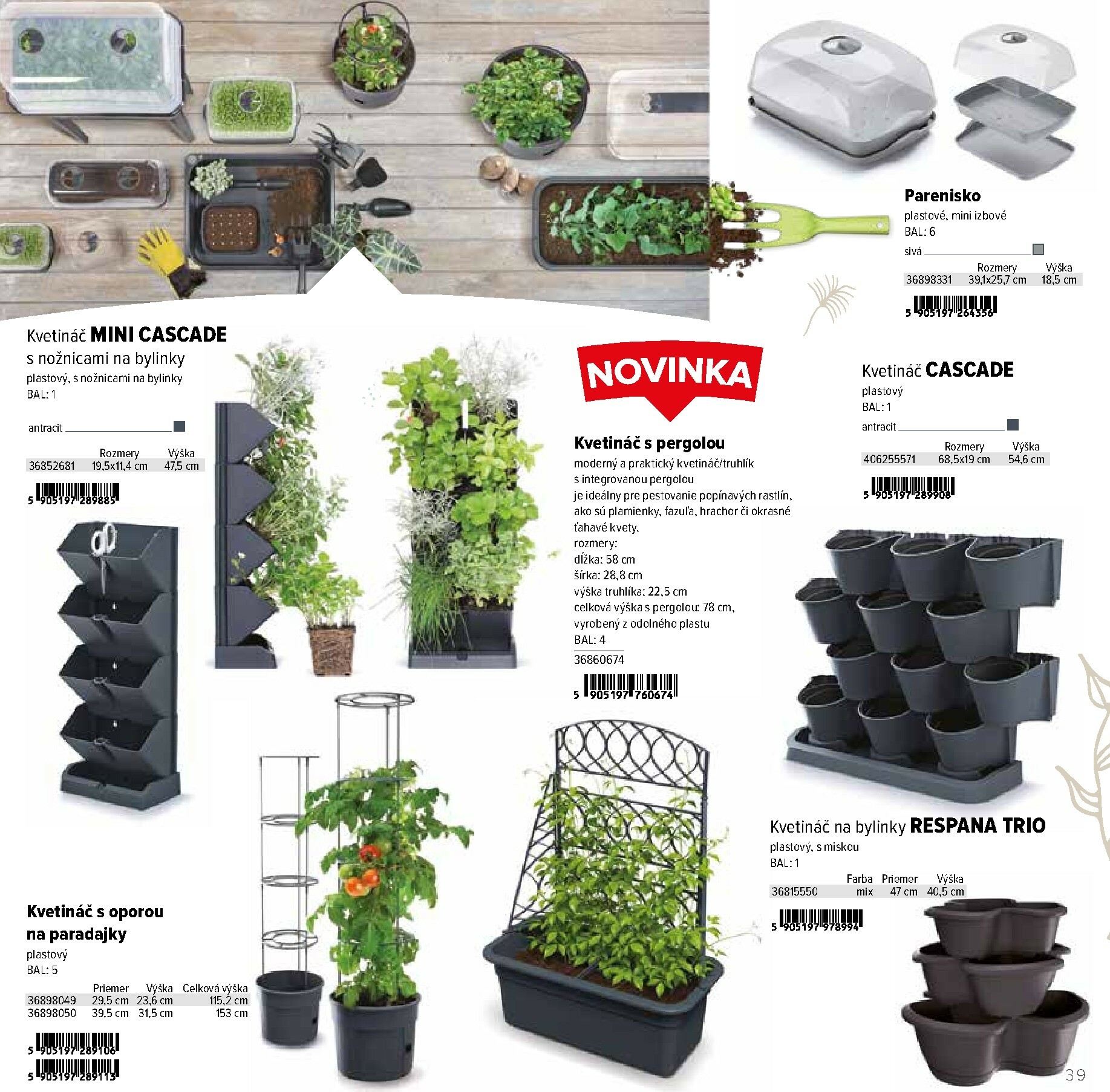 kinekus - Leták Kinekus - Katalóg Kvetináče platný od 01.02.2026 do 31.12.2026 - page: 39