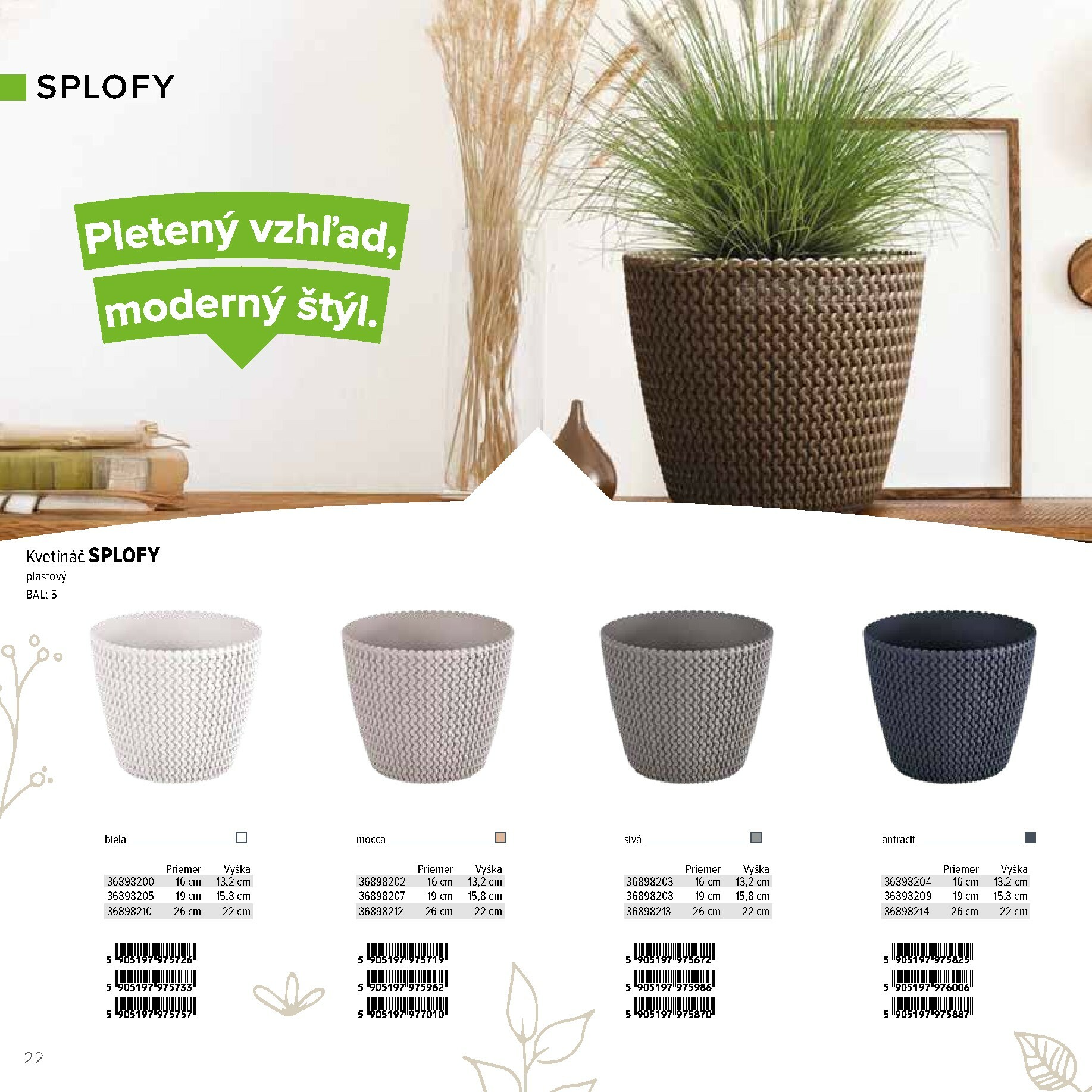 kinekus - Leták Kinekus - Katalóg Kvetináče platný od 01.02.2026 do 31.12.2026 - page: 22