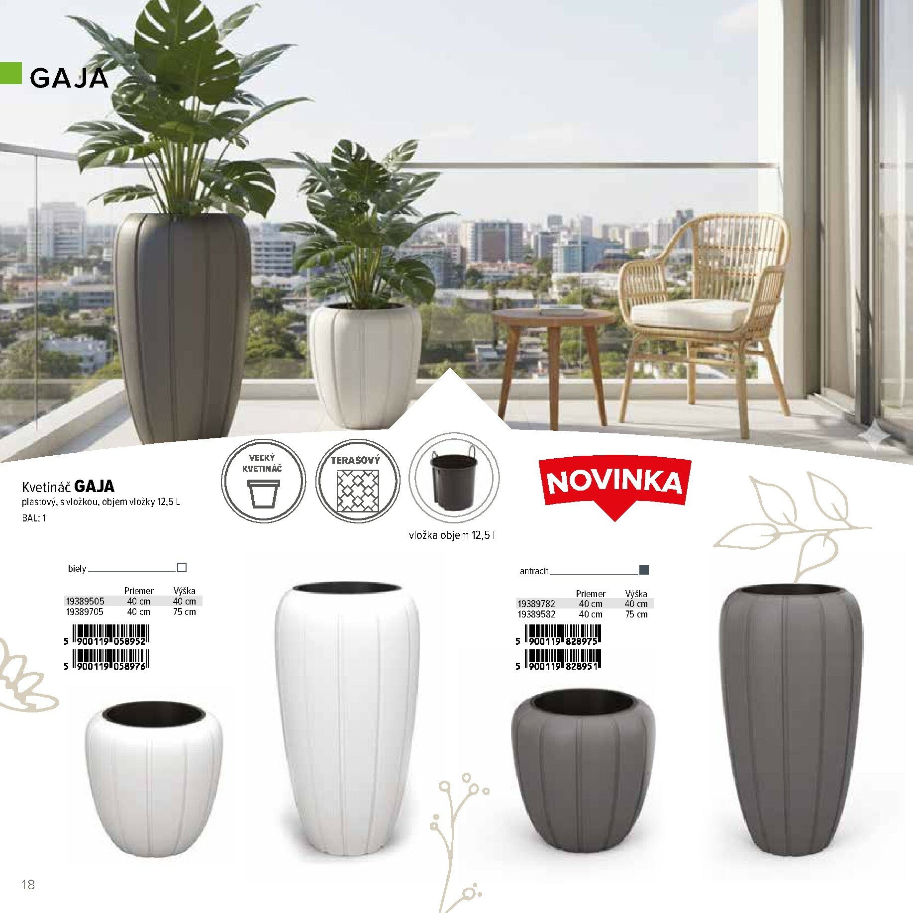 kinekus - Leták Kinekus - Katalóg Kvetináče platný od 01.02.2026 do 31.12.2026 - page: 18