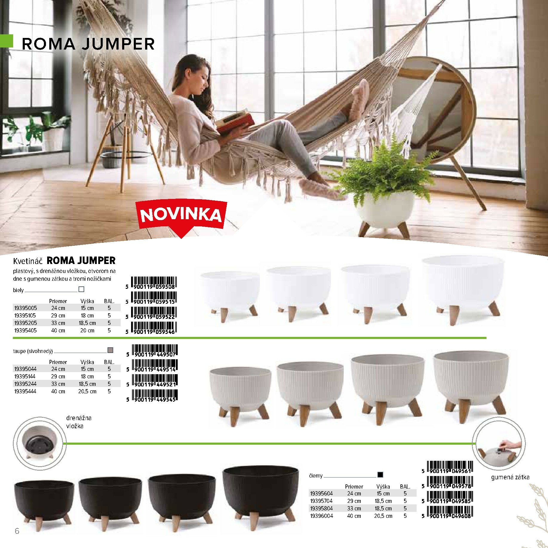 kinekus - Leták Kinekus - Katalóg Kvetináče platný od 01.02.2026 do 31.12.2026 - page: 6