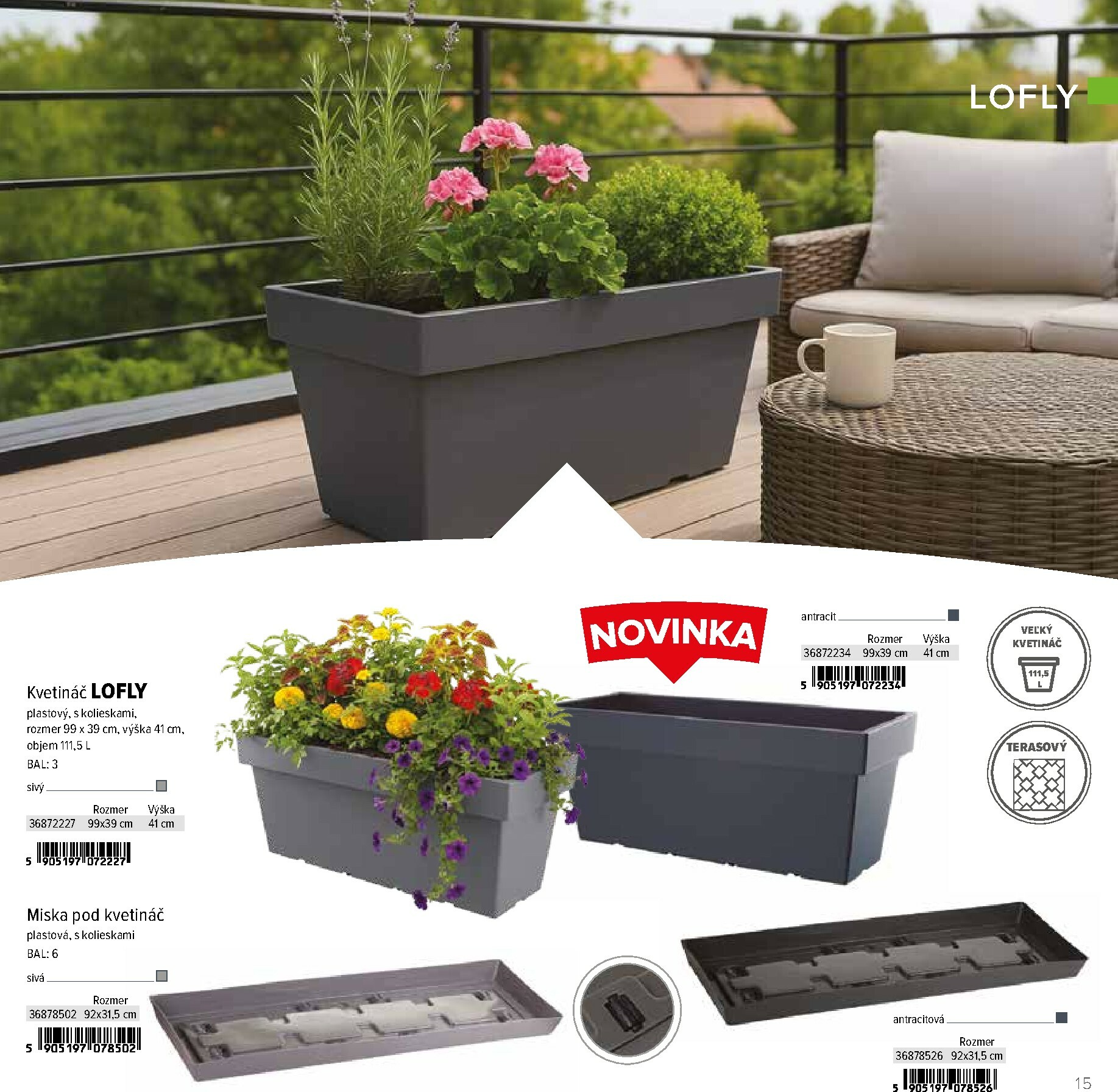 kinekus - Leták Kinekus - Katalóg Kvetináče platný od 01.02.2026 do 31.12.2026 - page: 15