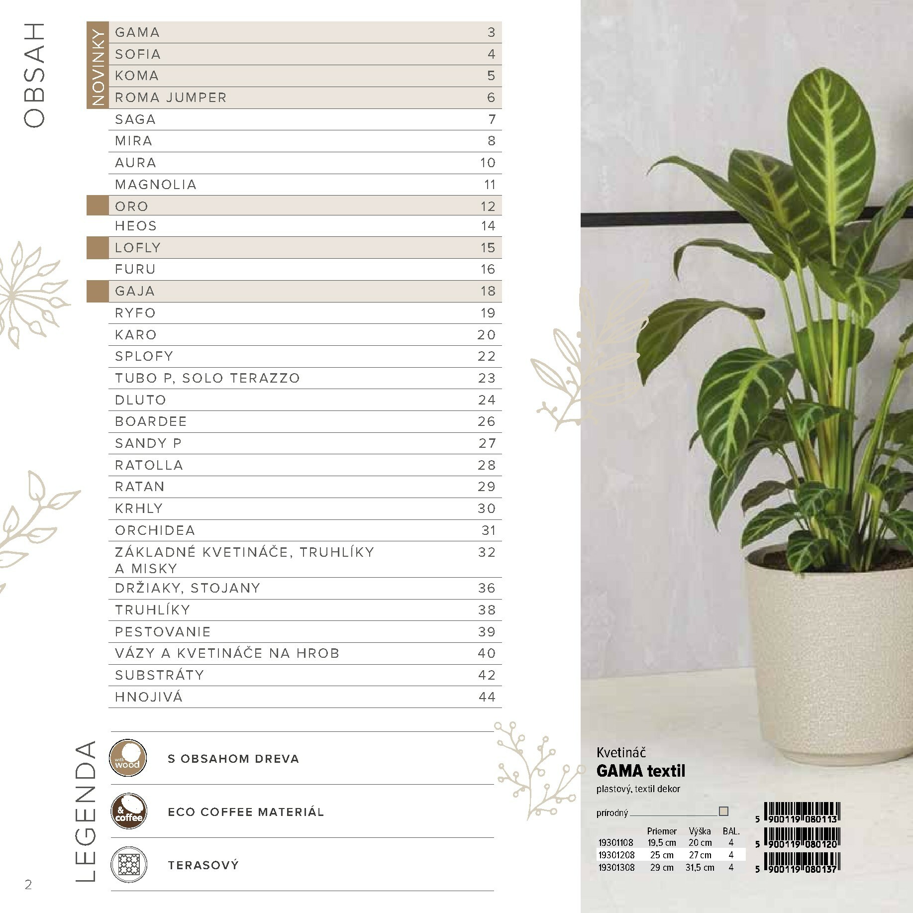 kinekus - Leták Kinekus - Katalóg Kvetináče platný od 01.02.2026 do 31.12.2026 - page: 2