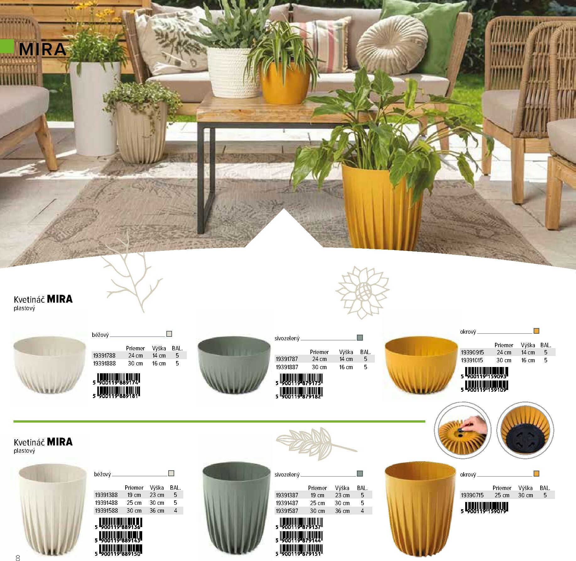 kinekus - Leták Kinekus - Katalóg Kvetináče platný od 01.02.2026 do 31.12.2026 - page: 8