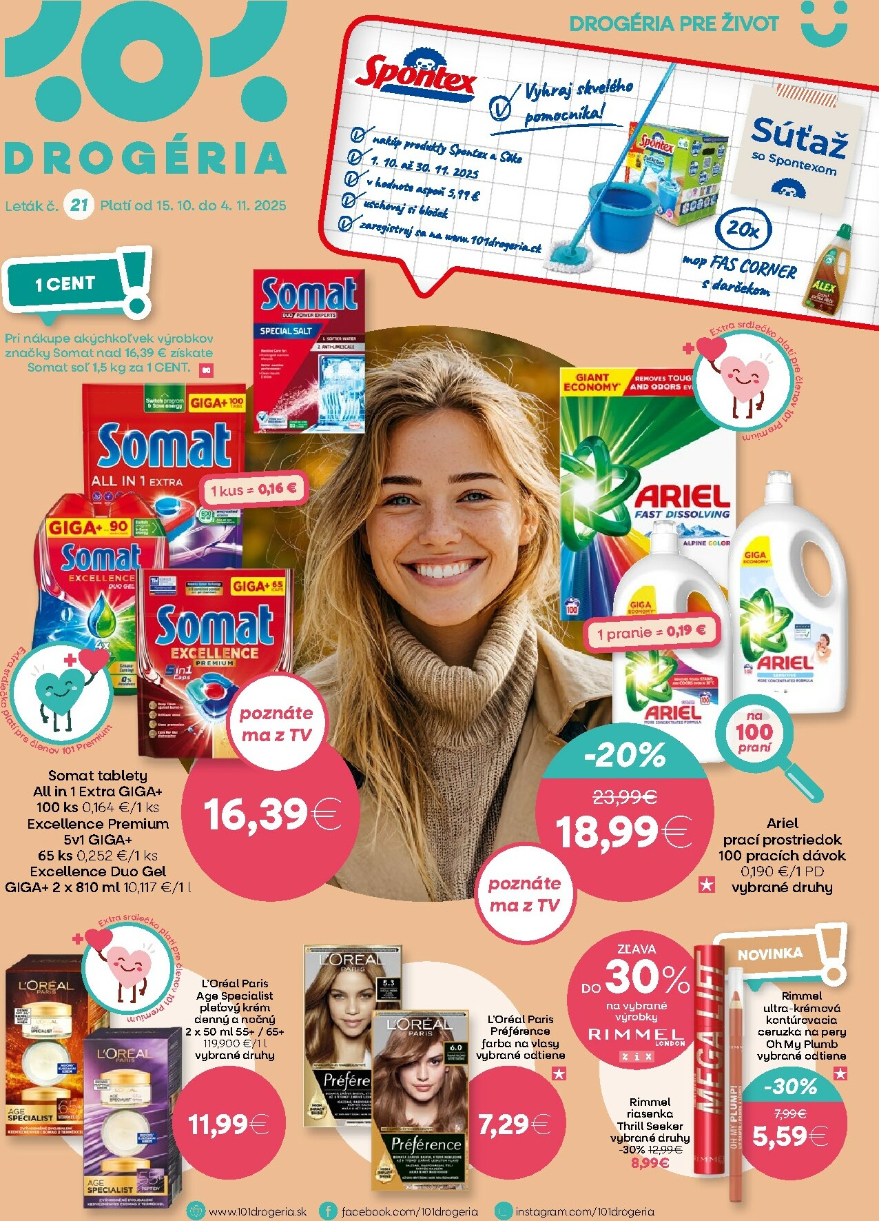 101-drogerie - Leták 101 Drogerie platný od 15.10. do 04.11. - page: 1