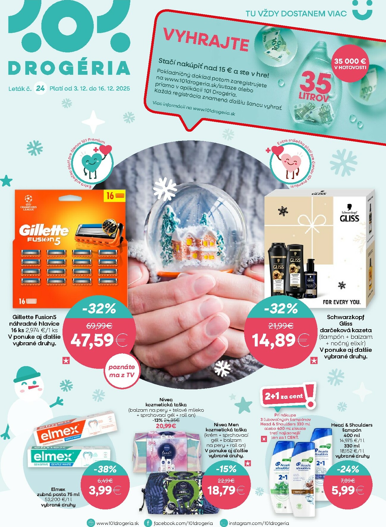 101-drogerie - Leták 101 Drogerie platný od 03.12. do 16.12. - page: 1