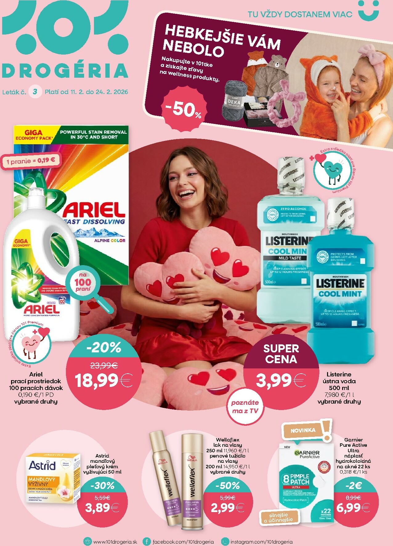 101-drogerie - Leták 101 Drogerie platný od 11.02.2026 do 24.02.2026 - page: 1