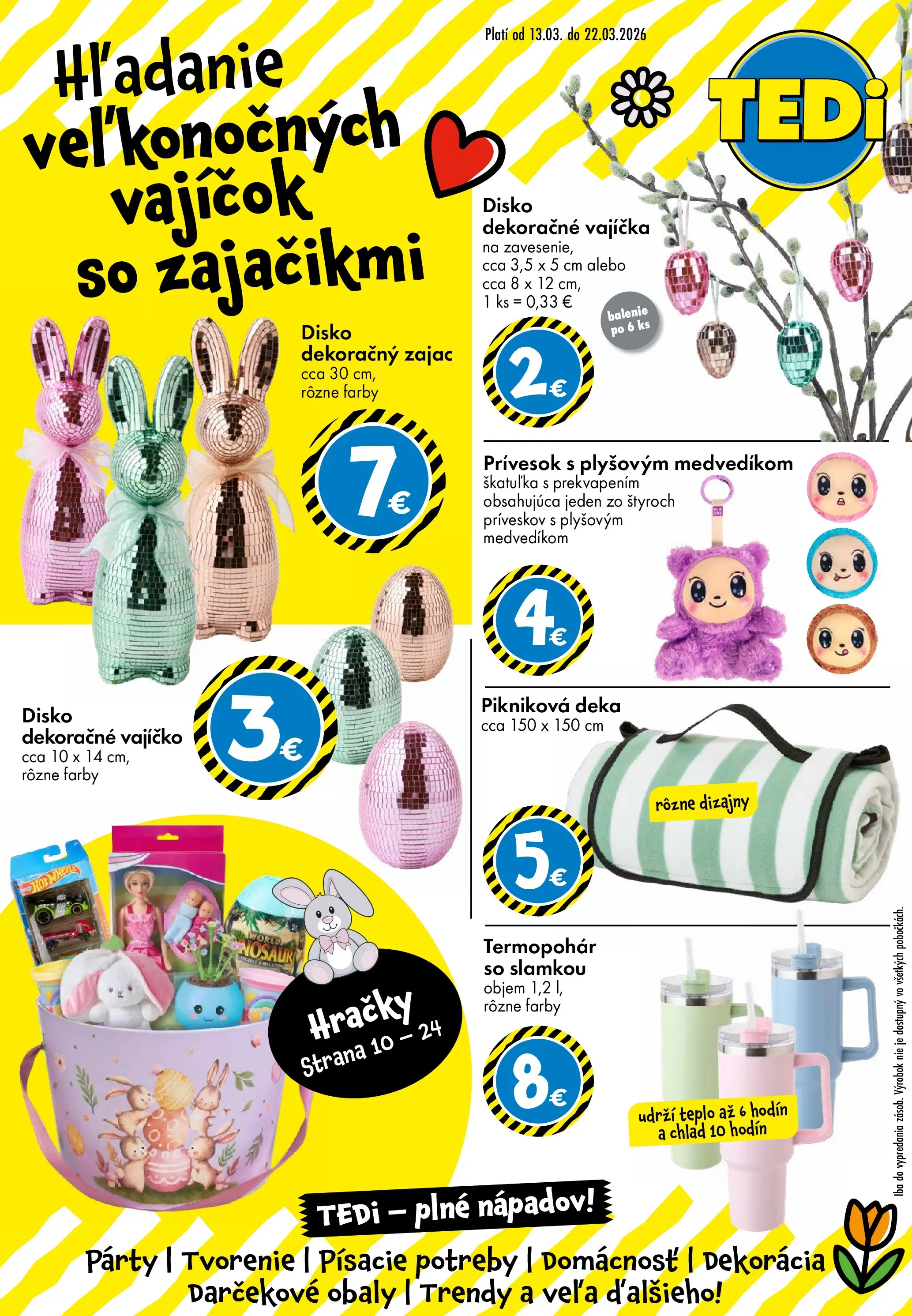 tedi - Leták TEDi - Plné nápadov platný od 13.03.2026 do 22.03.2026 - page: 1