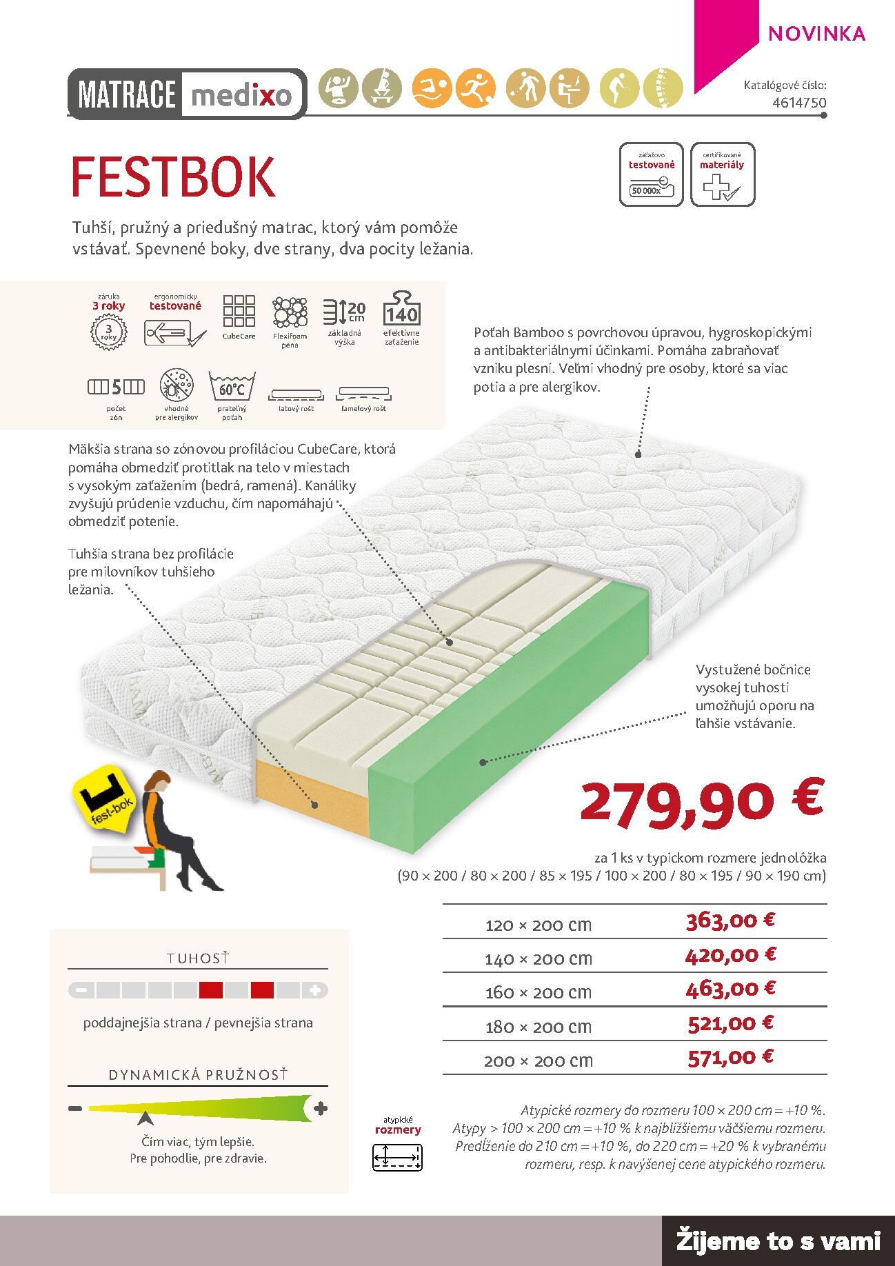 asko-nabytok - Aktuálny ASKO NÁBYTOK - Matrace leták od utorka, 26.05.2026 do štvrtka, 31.12.2026 - page: 21